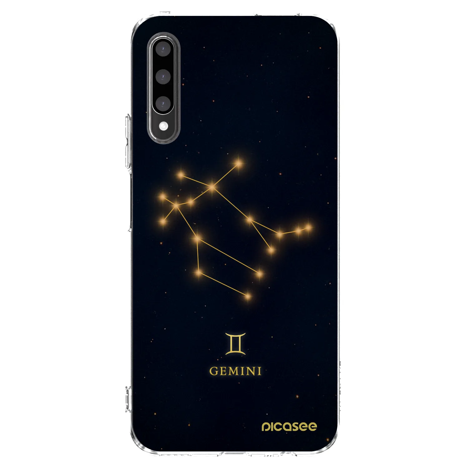 Picasee silikónový prehľadný obal pre Honor 9X Pro - GEMINI