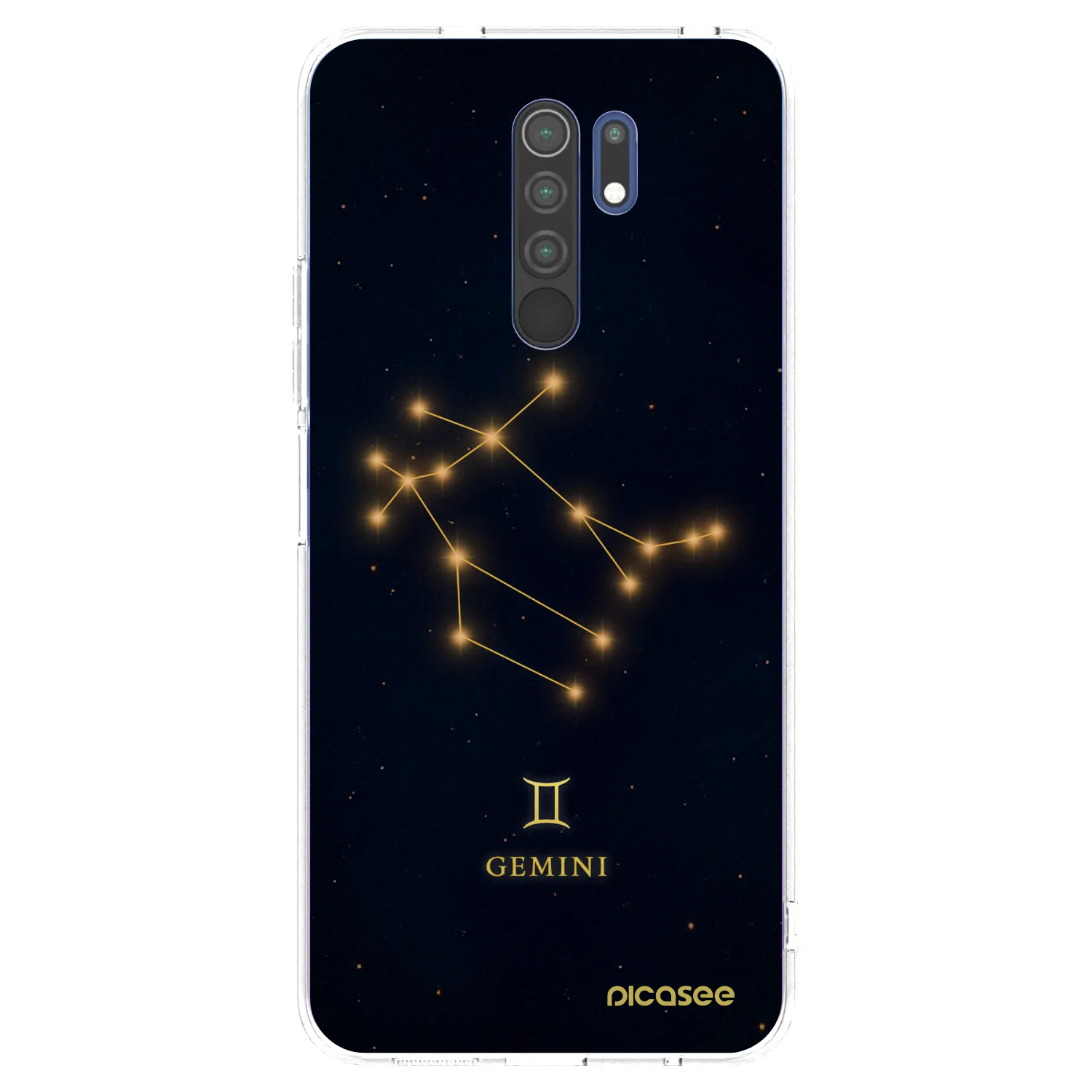 Picasee silikónový prehľadný obal pre Xiaomi Redmi 9 - GEMINI