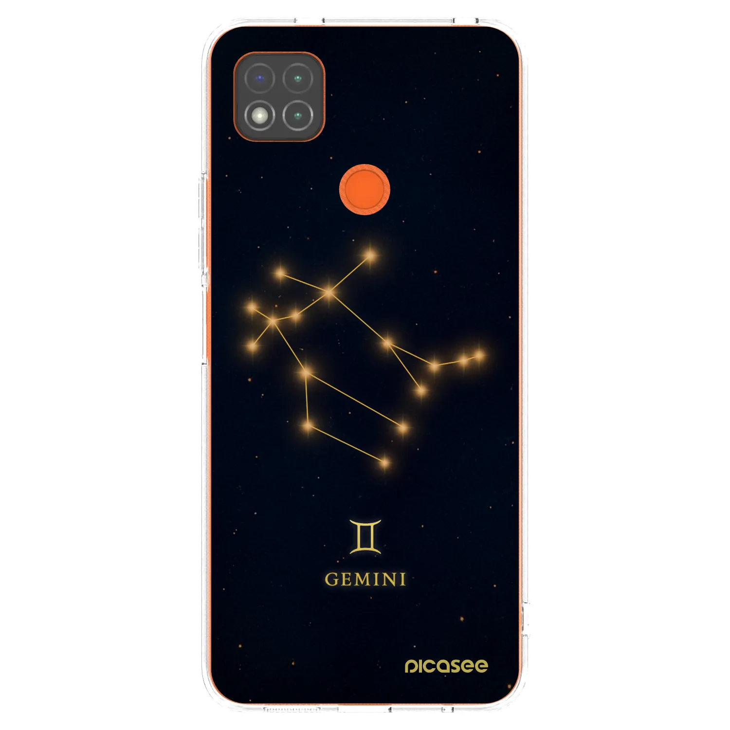 Picasee silikónový prehľadný obal pre Xiaomi Redmi 9C - GEMINI