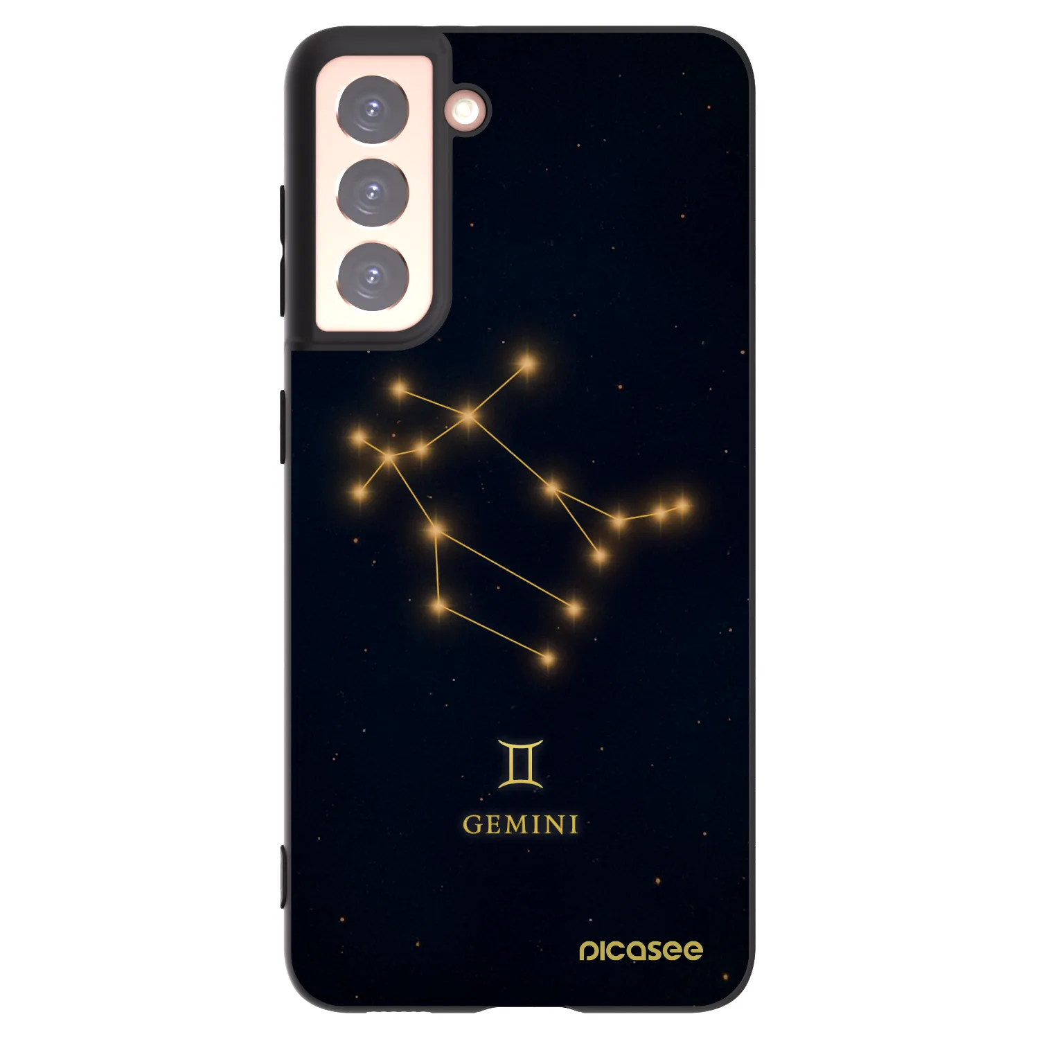 Silikónový čierny obal pre Samsung Galaxy S21 5G G991B - GEMINI