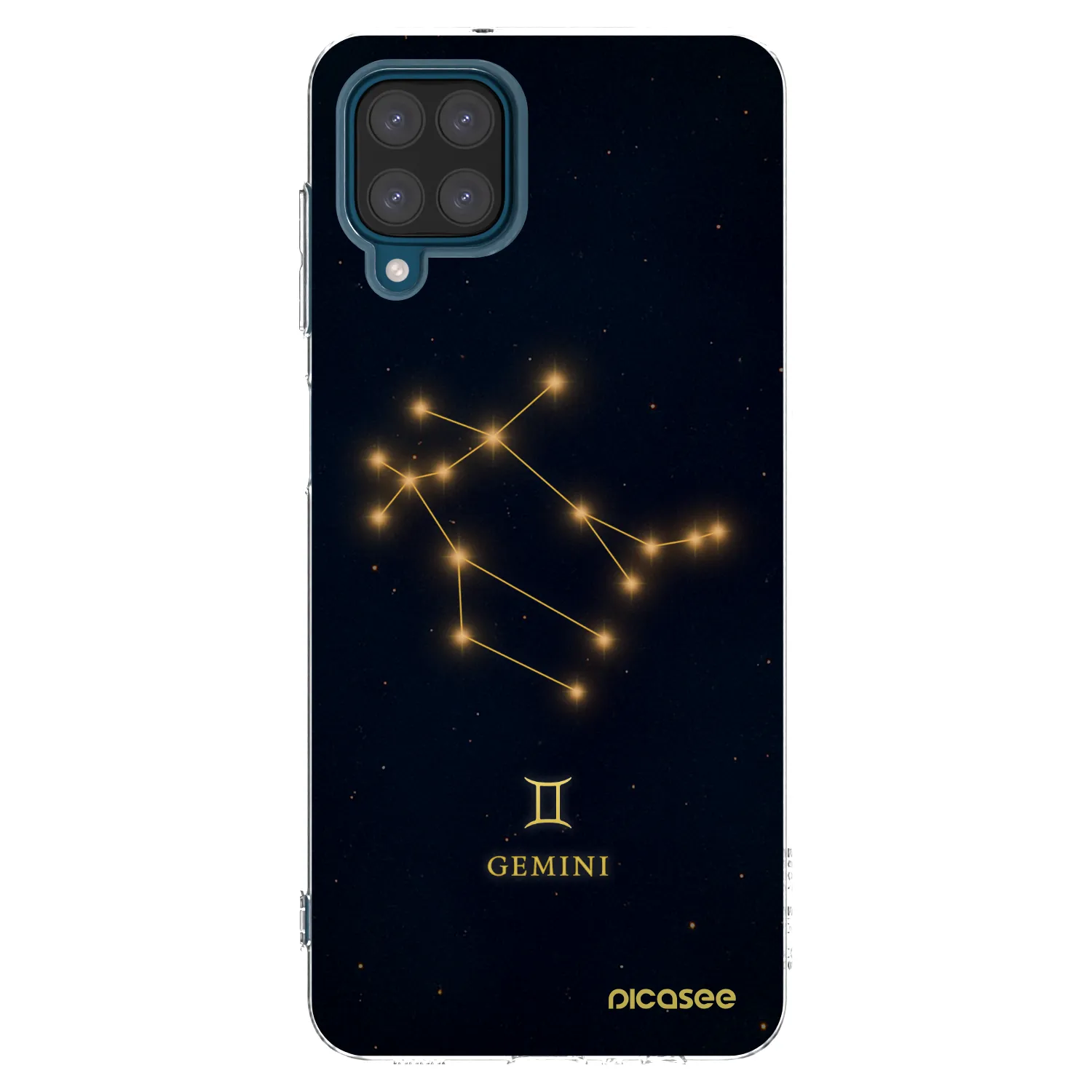 Picasee silikónový prehľadný obal pre Samsung Galaxy A12 A125F - GEMINI