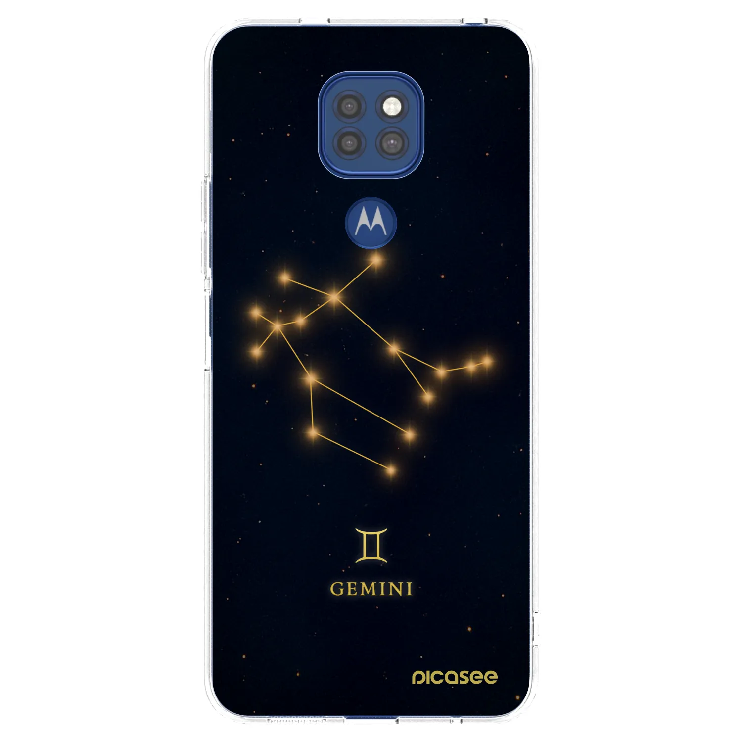 Silikónový prehľadný obal pre Motorola Moto G9 Play - GEMINI