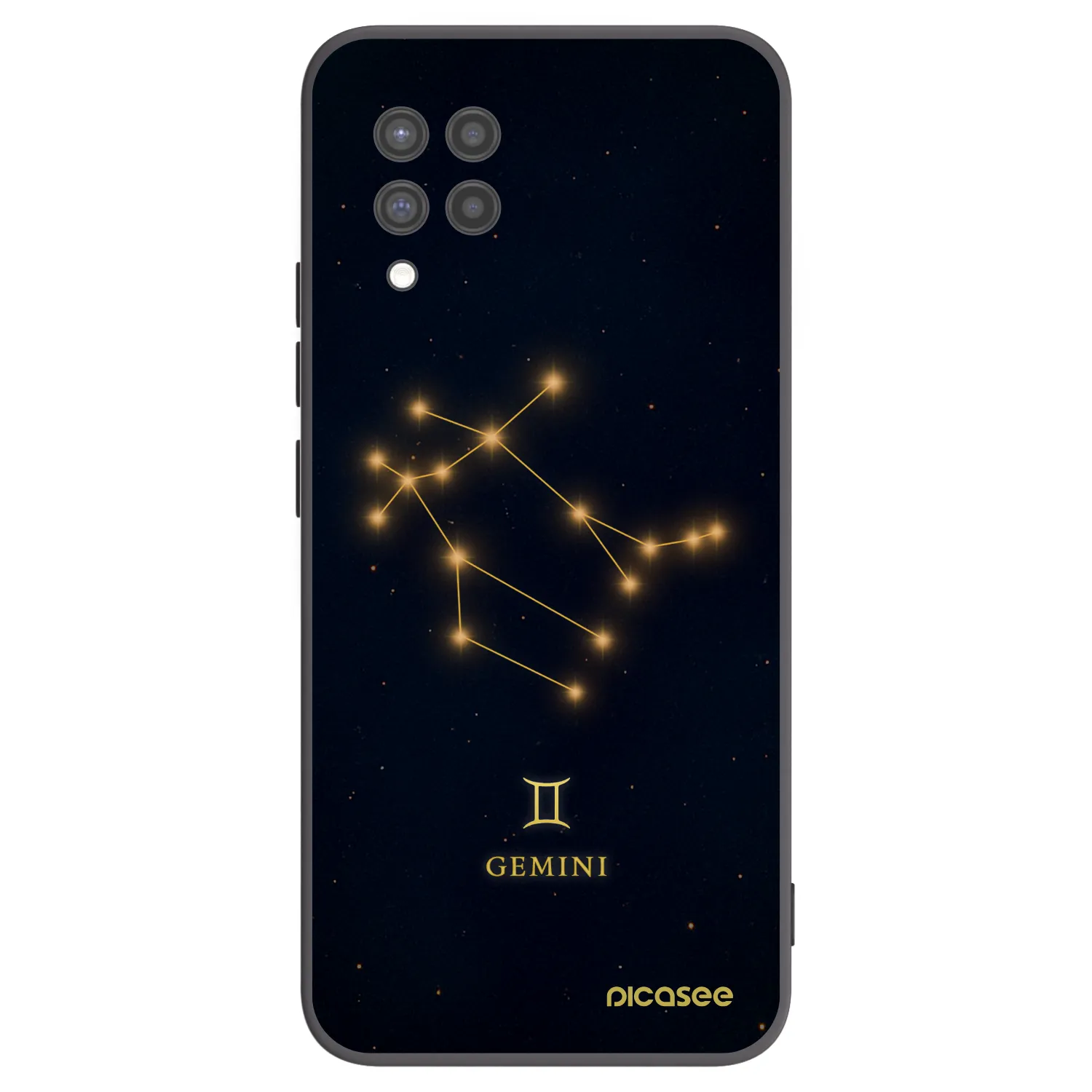Picasee silikónový čierny obal pre Samsung Galaxy A42 A426B - GEMINI