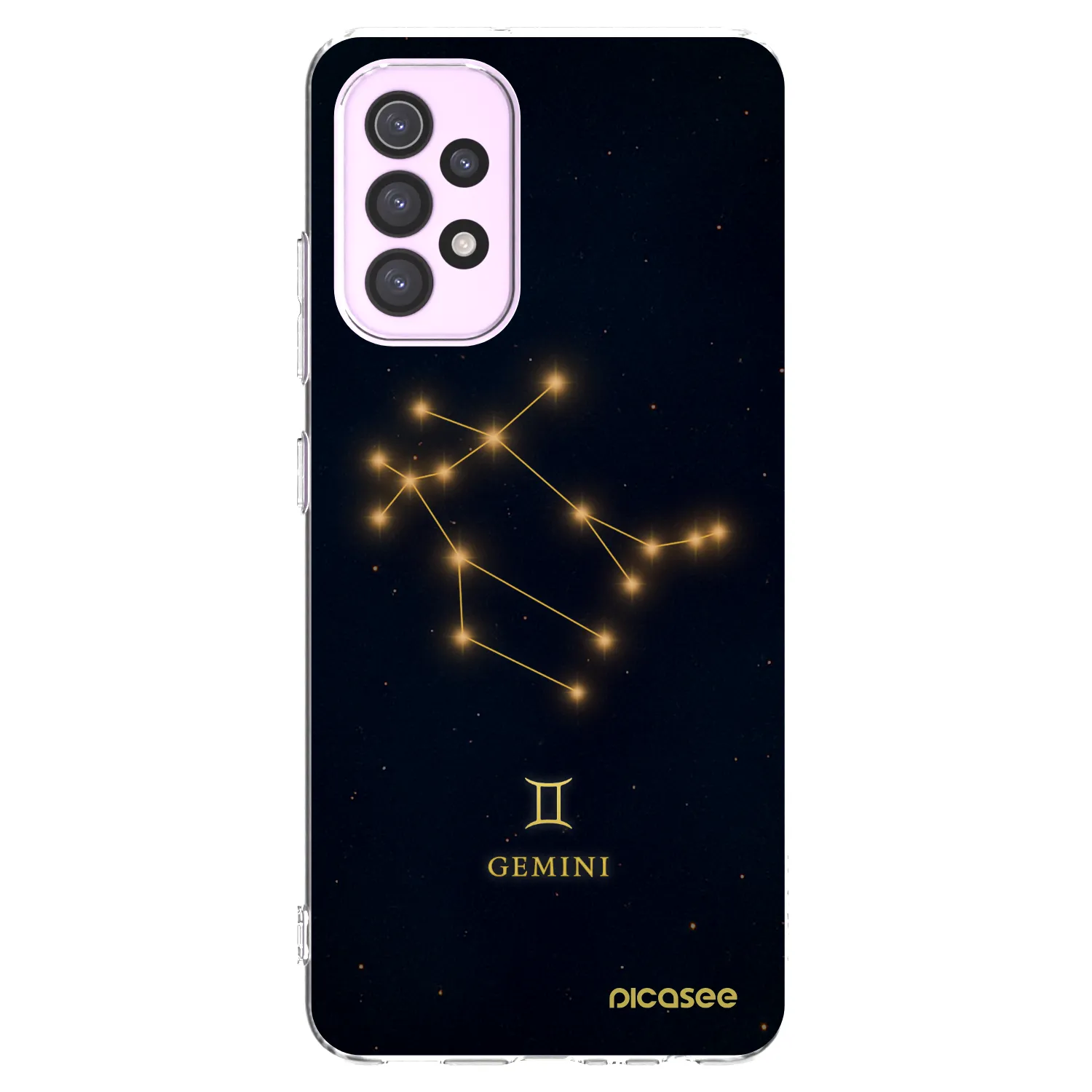 Picasee silikónový prehľadný obal pre Samsung Galaxy A32 5G A326B - GEMINI