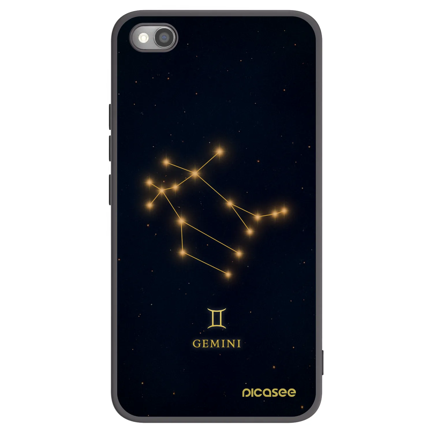 Picasee silikónový čierny obal pre Xiaomi Redmi Note 11S 5G - GEMINI