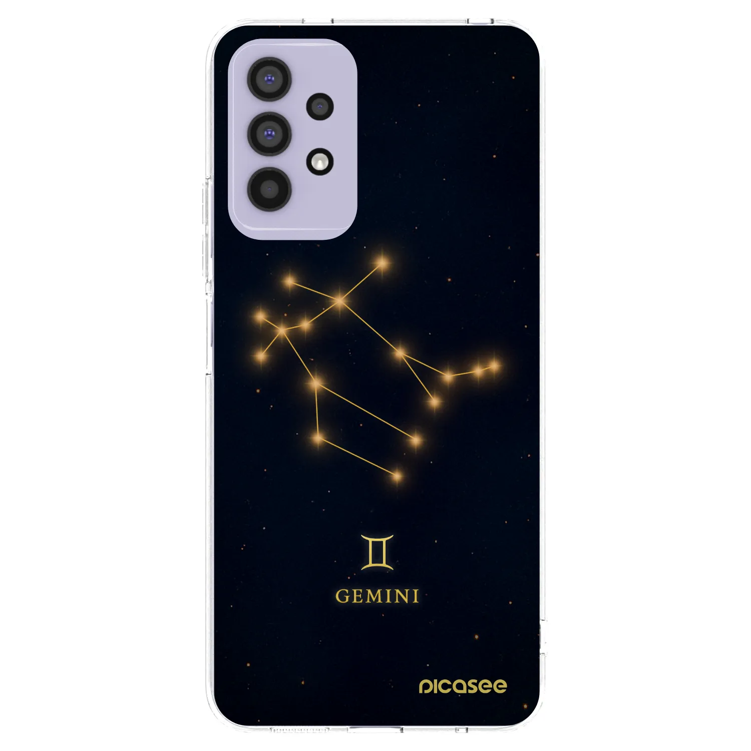 Picasee silikónový prehľadný obal pre Samsung Galaxy A32 4G SM-A325F - GEMINI