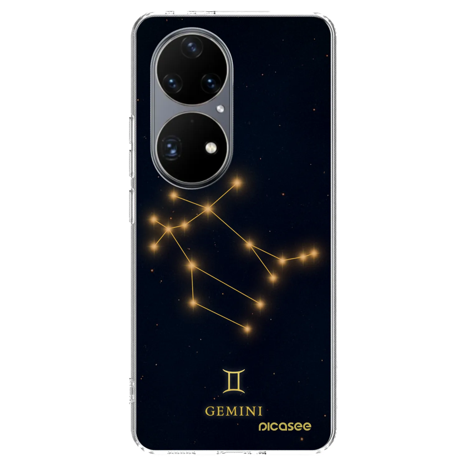 Picasee silikónový prehľadný obal pre Huawei P50 - GEMINI