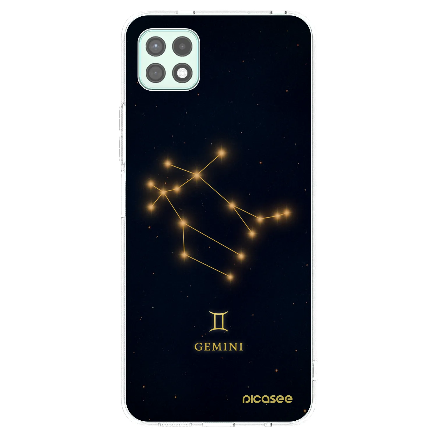 Picasee silikónový prehľadný obal pre Samsung Galaxy A22 A226B 5G - GEMINI