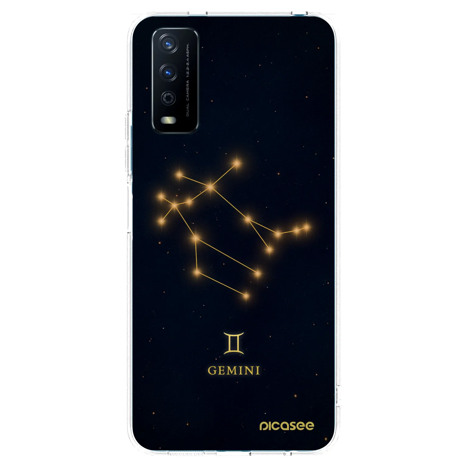Picasee silikónový prehľadný obal pre Vivo Y11s - GEMINI