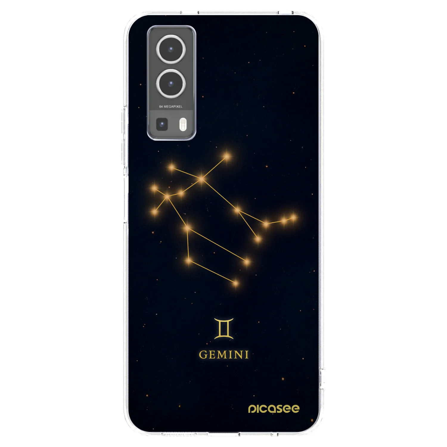 Picasee silikónový prehľadný obal pre Vivo Y72 5G - GEMINI