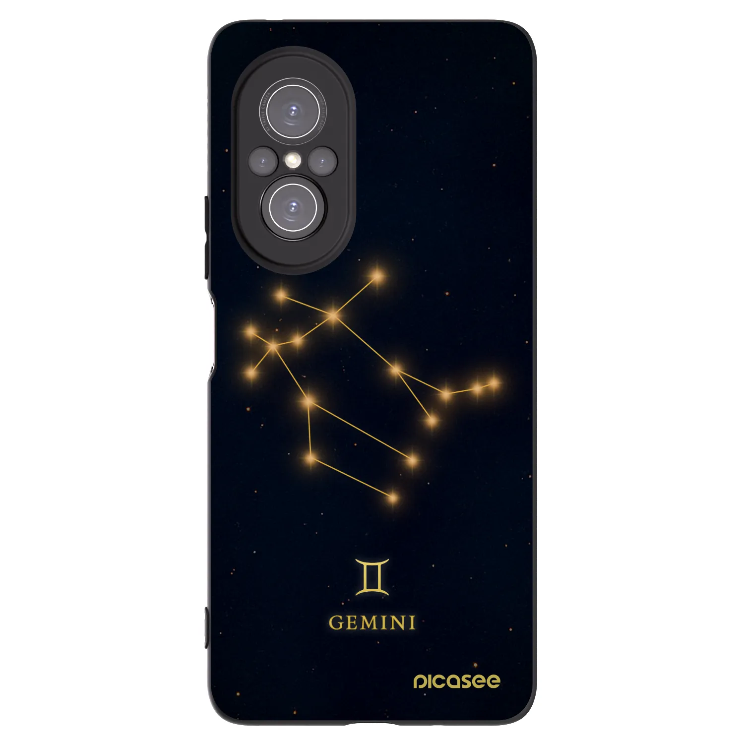Picasee silikónový čierny obal pre Huawei Nova 9 SE - GEMINI