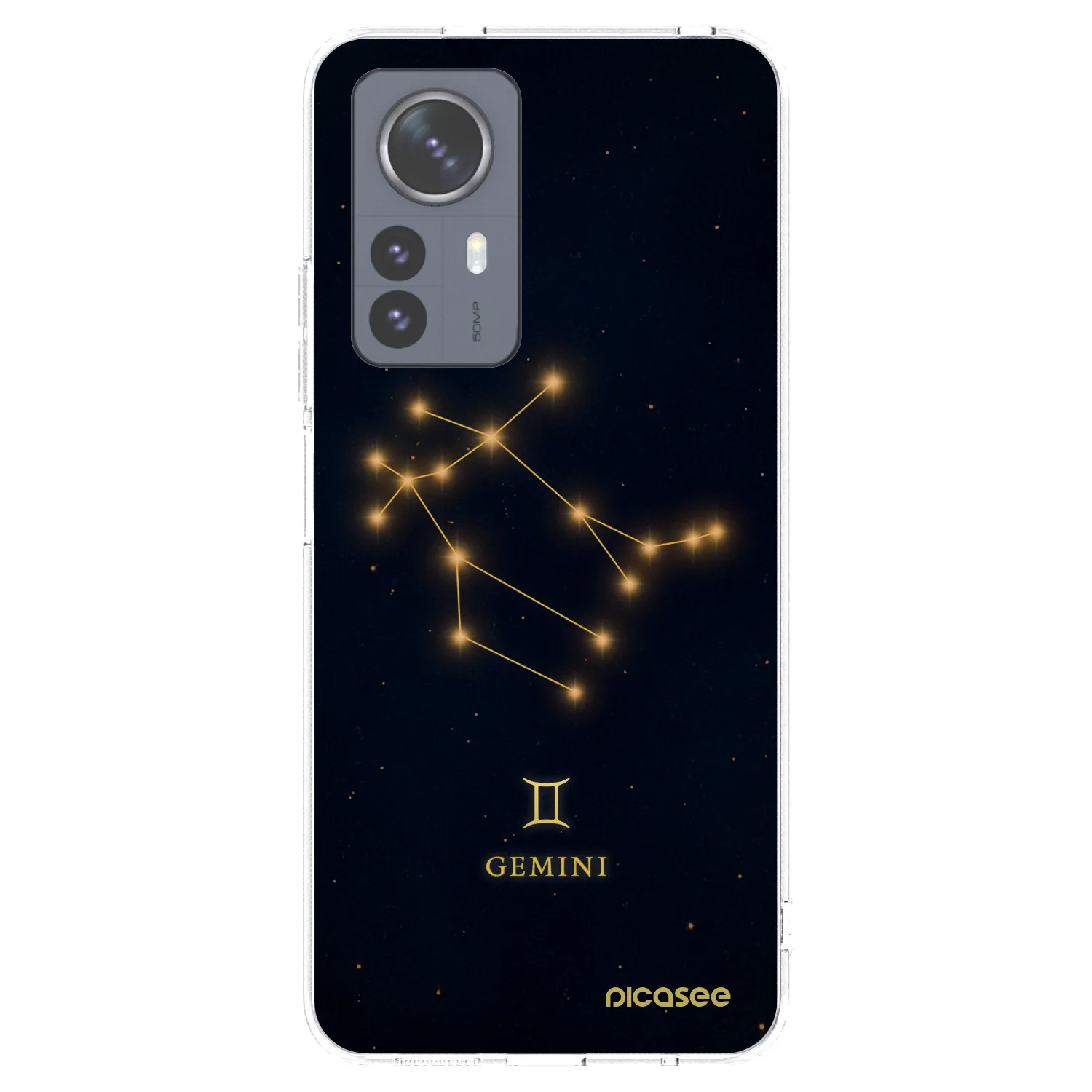 Picasee silikónový prehľadný obal pre Xiaomi 12 Pro - GEMINI