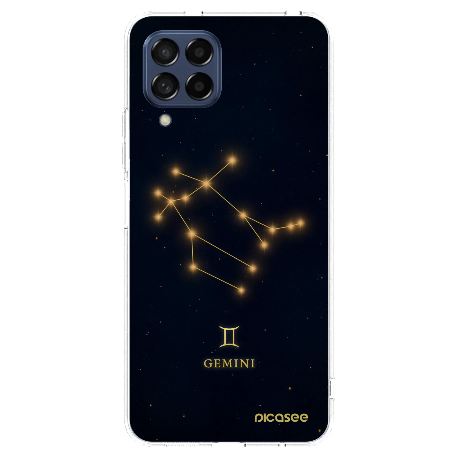Picasee silikónový prehľadný obal pre Samsung Galaxy M53 5G - GEMINI