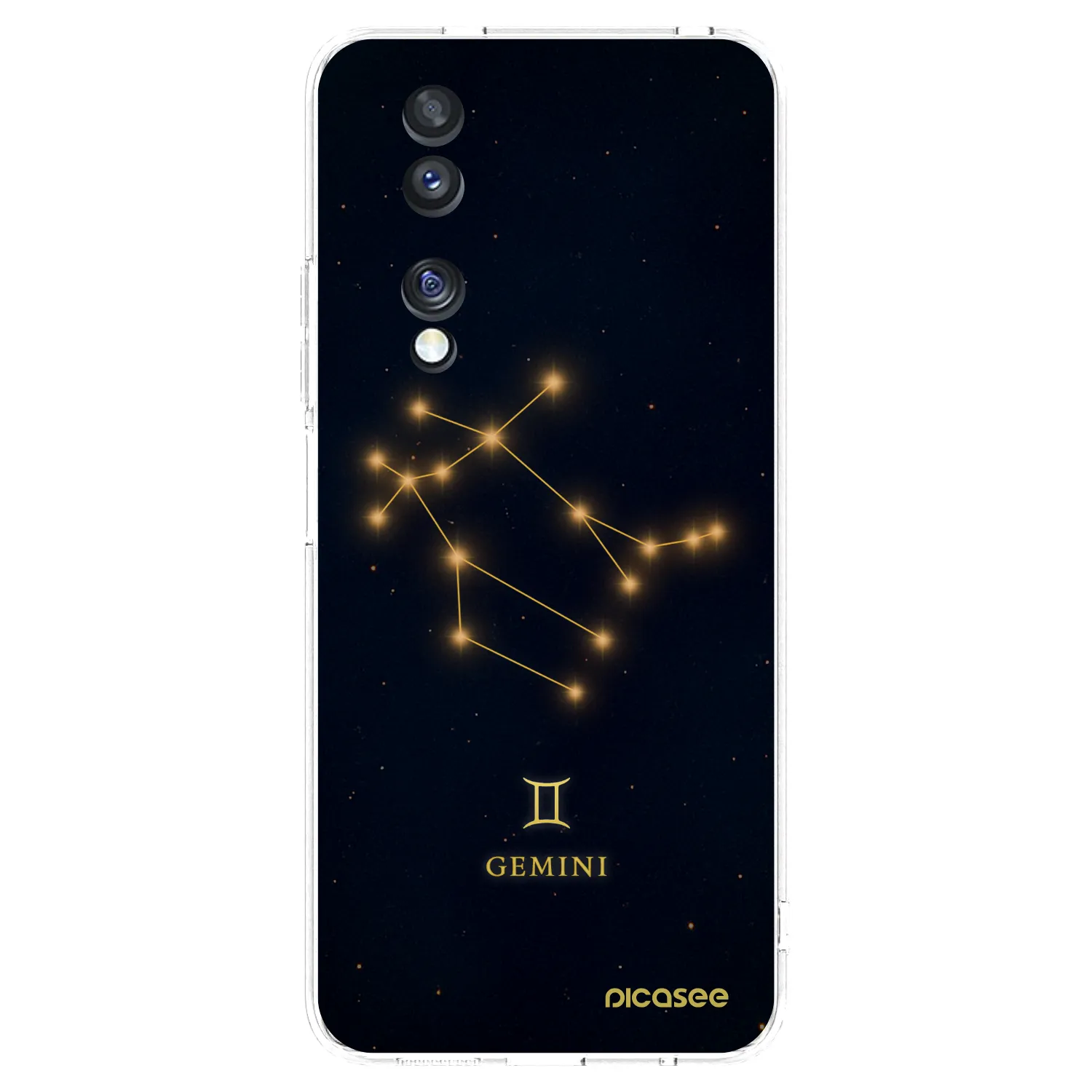 Picasee silikónový prehľadný obal pre Honor 70 - GEMINI