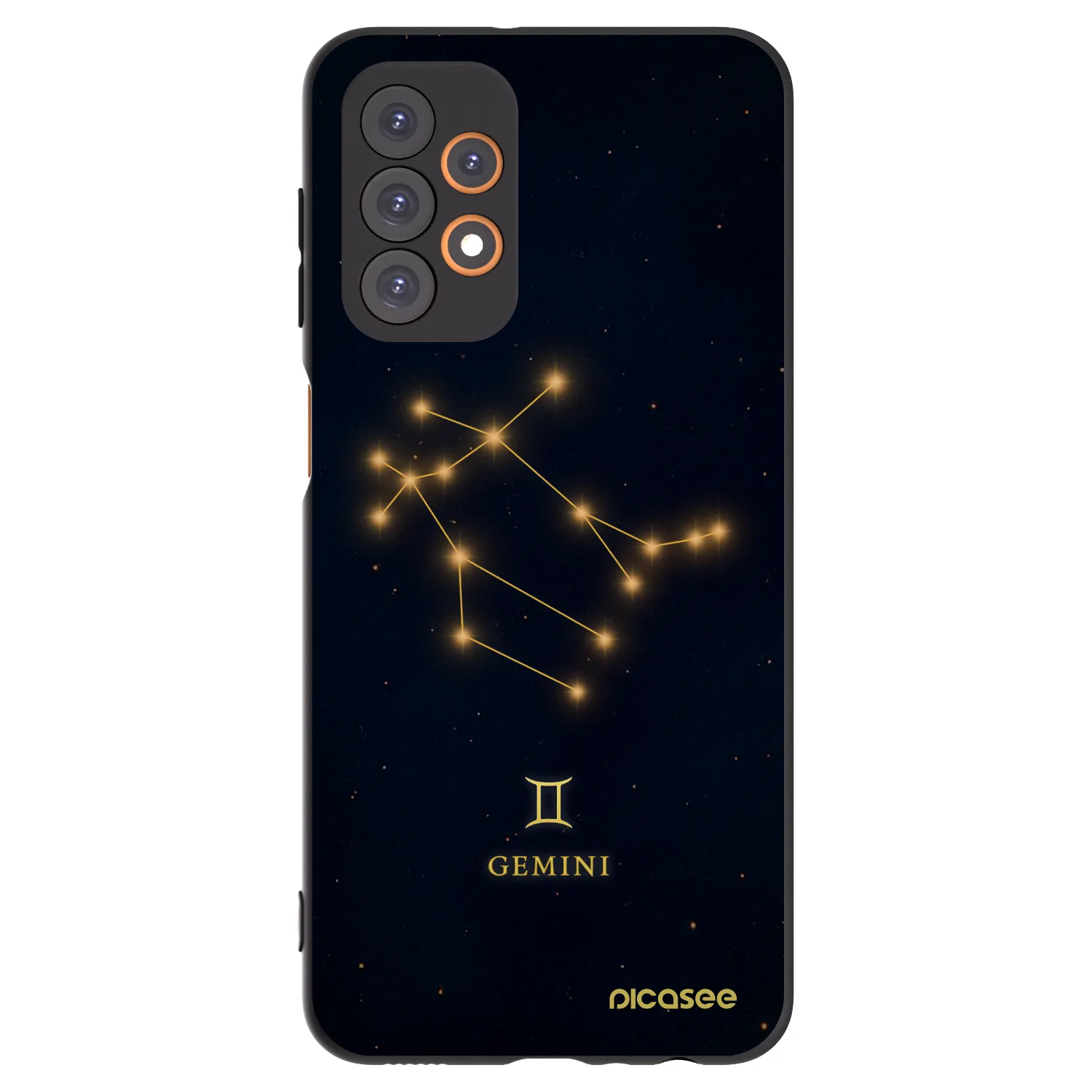 Picasee silikónový čierny obal pre Samsung Galaxy A23 A235F 4G - GEMINI