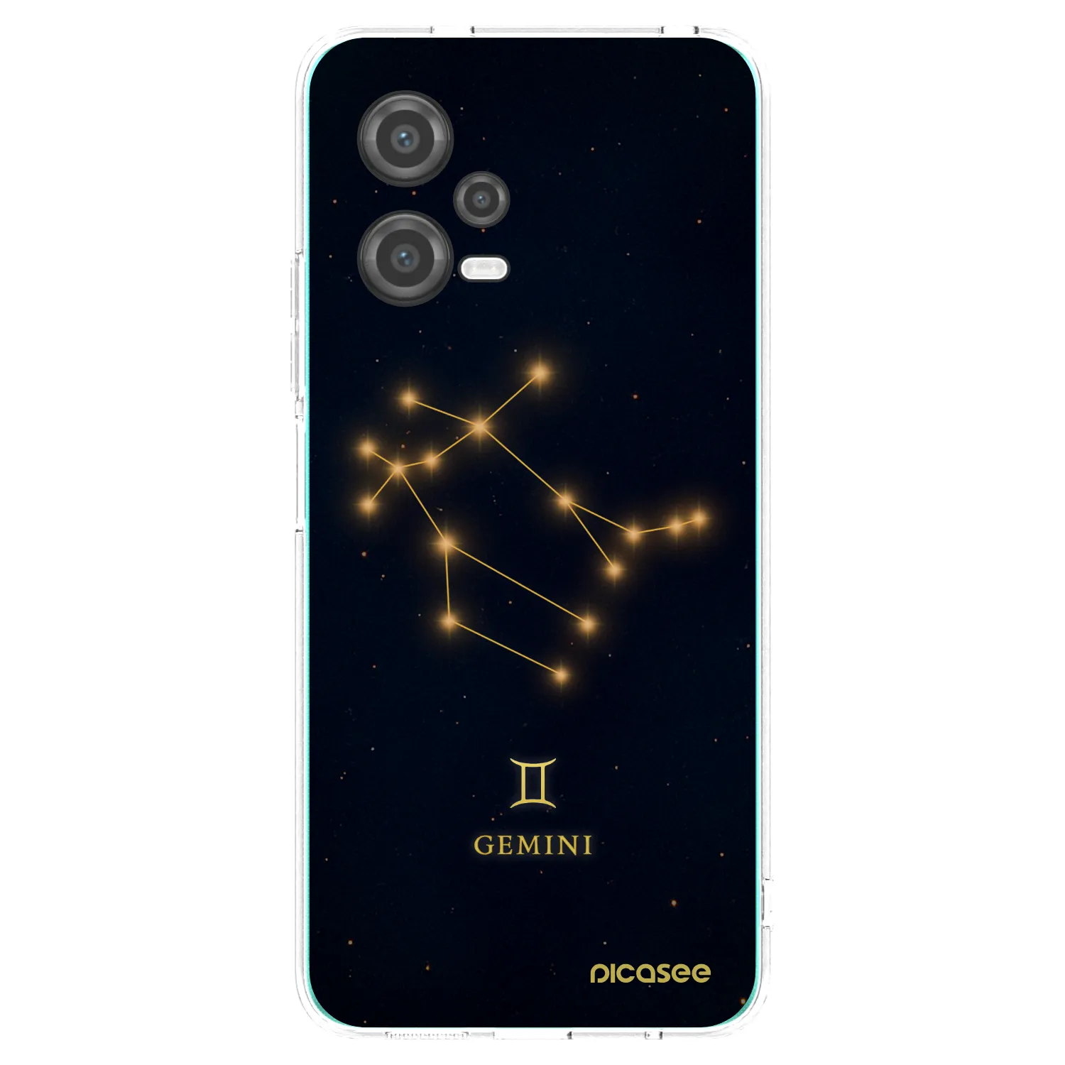 Picasee silikónový prehľadný obal pre Xiaomi Poco X5 - GEMINI