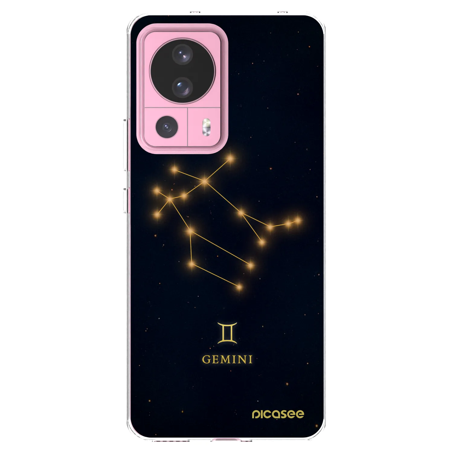Picasee silikónový prehľadný obal pre Xiaomi 13 Lite - GEMINI