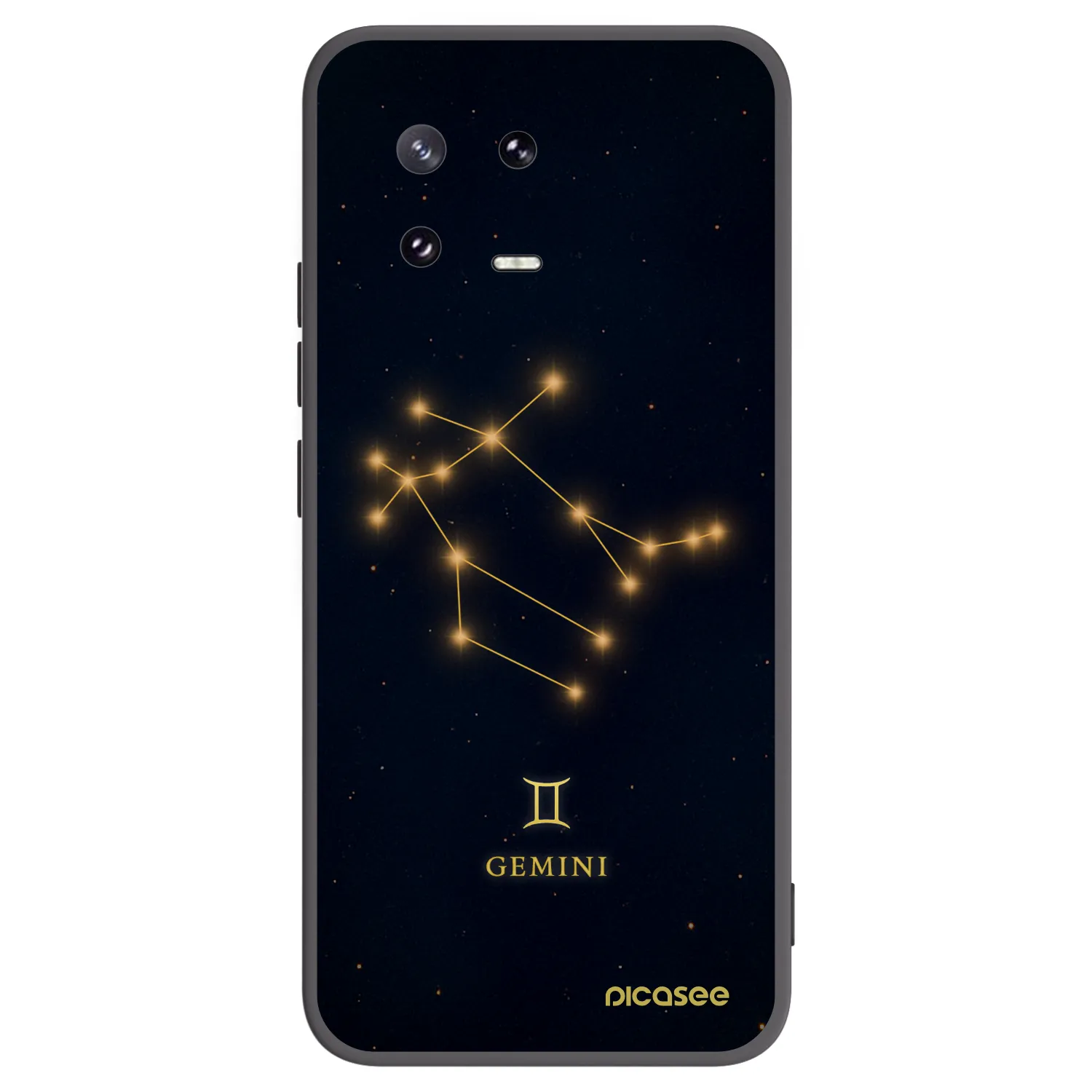 Picasee silikónový čierny obal pre Xiaomi 13 Pro - GEMINI