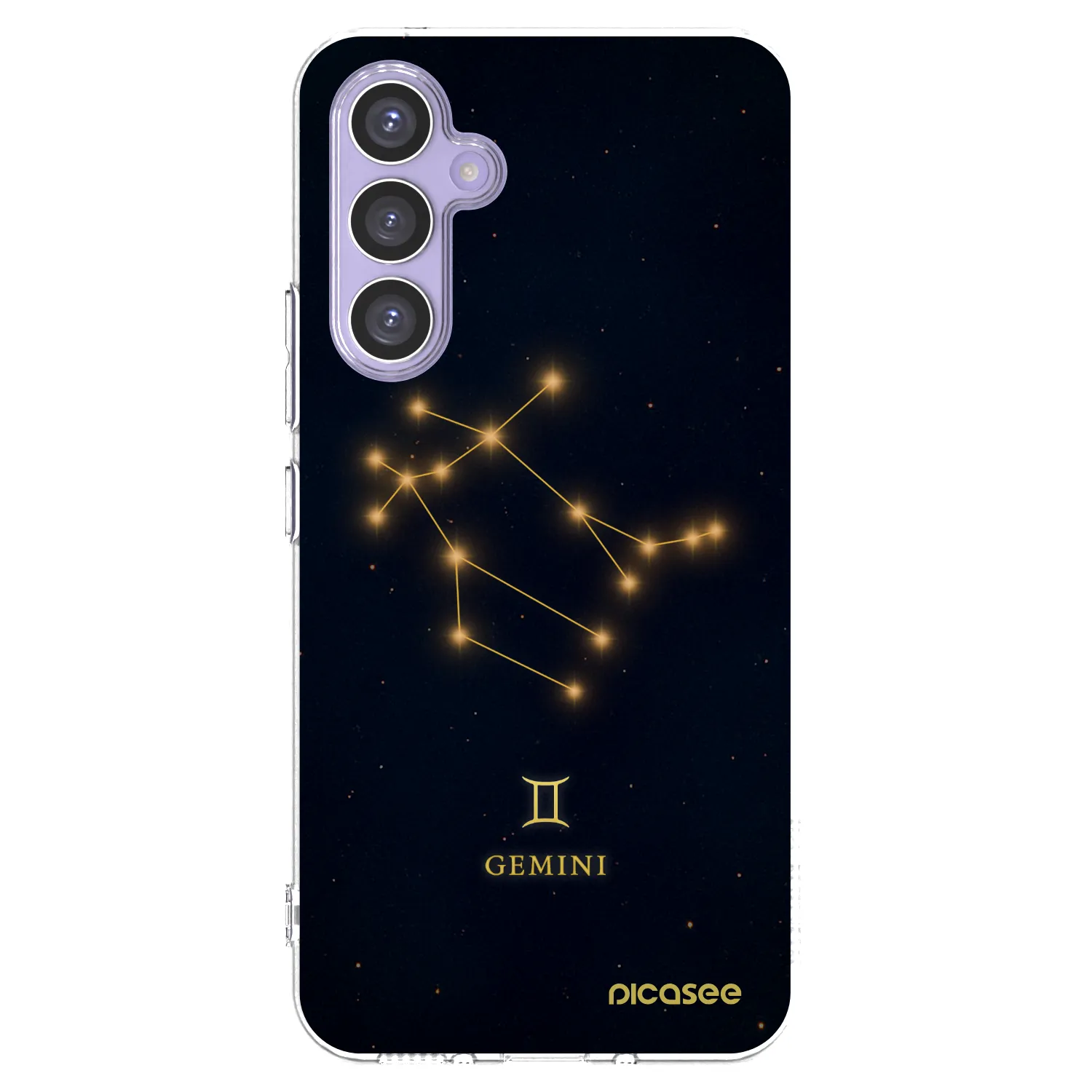 Picasee silikónový prehľadný obal pre Samsung Galaxy A54 5G A546B - GEMINI