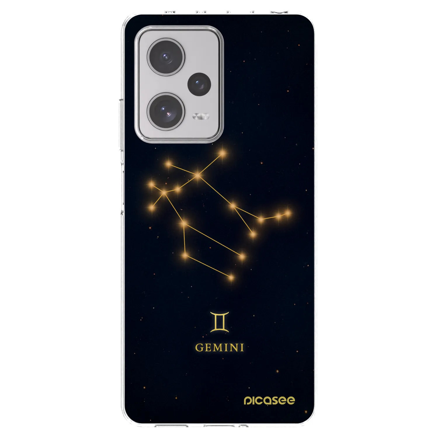 Picasee silikónový prehľadný obal pre Xiaomi Redmi Note 12 Pro+ 5G - GEMINI