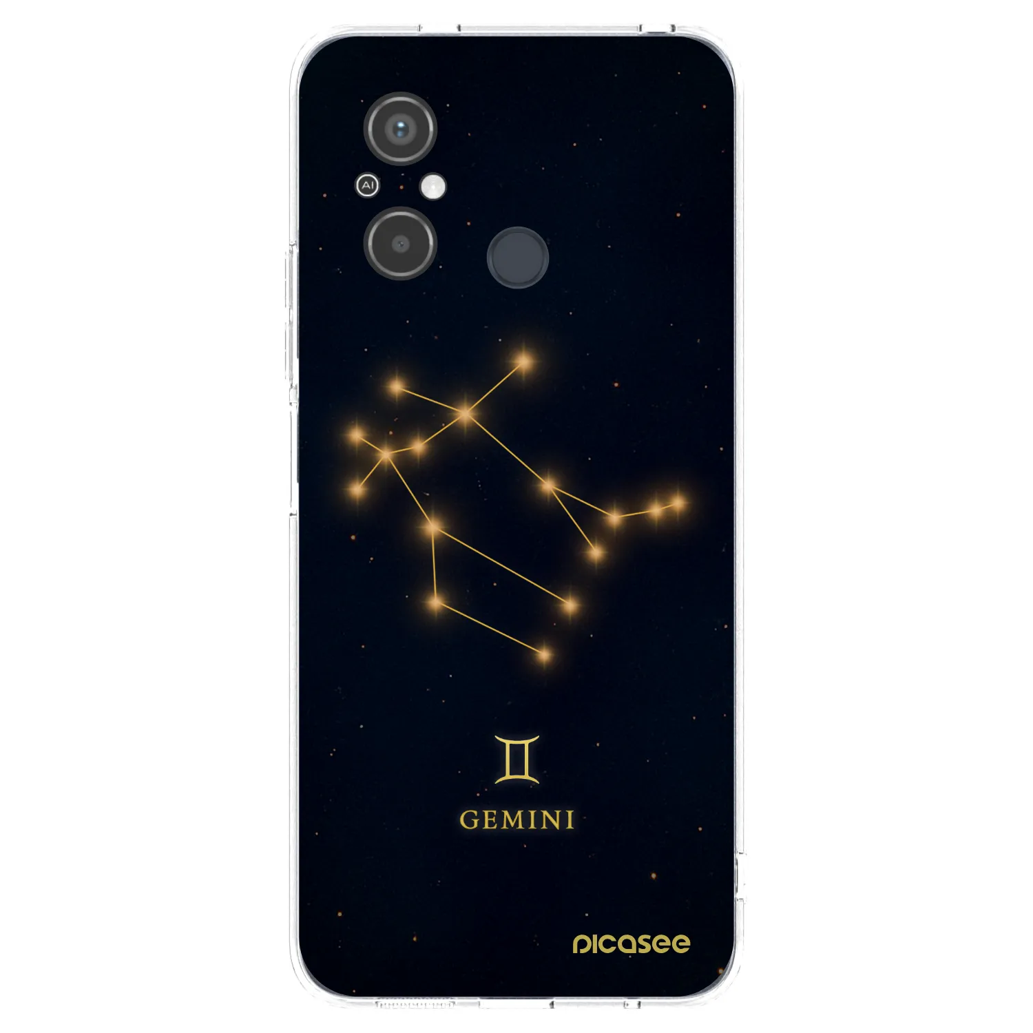 Silikónový prehľadný obal pre Xiaomi Redmi 12C - GEMINI