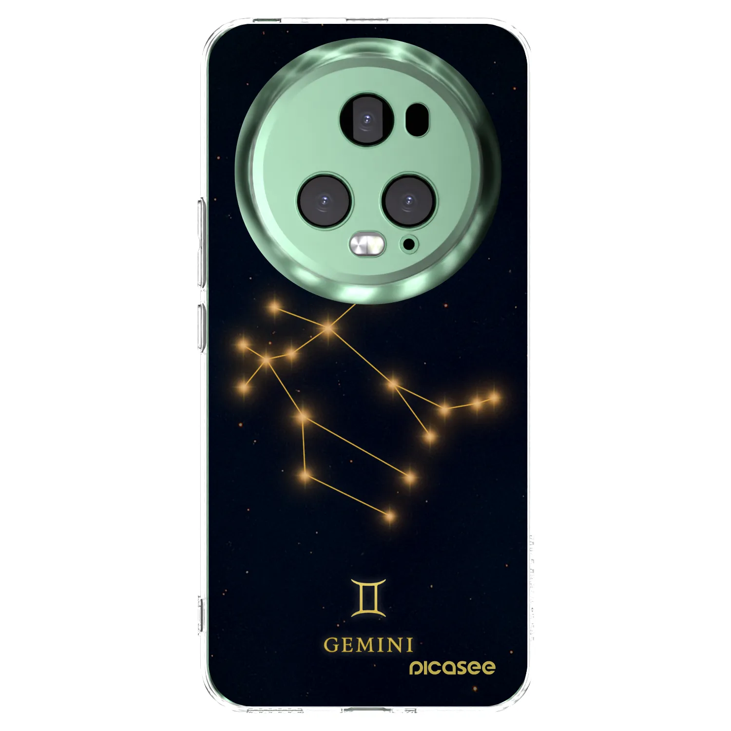 Picasee silikónový prehľadný obal pre Honor Magic5 Pro - GEMINI