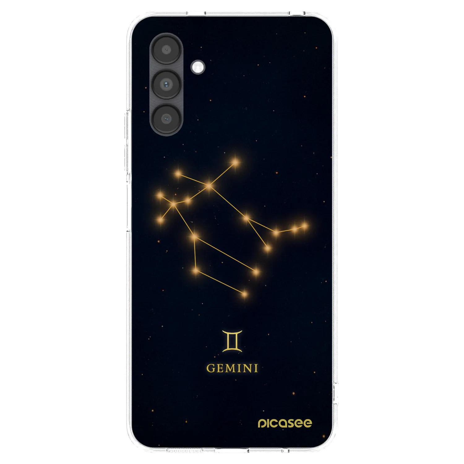 Picasee silikónový prehľadný obal pre Samsung Galaxy A04s A047F - GEMINI