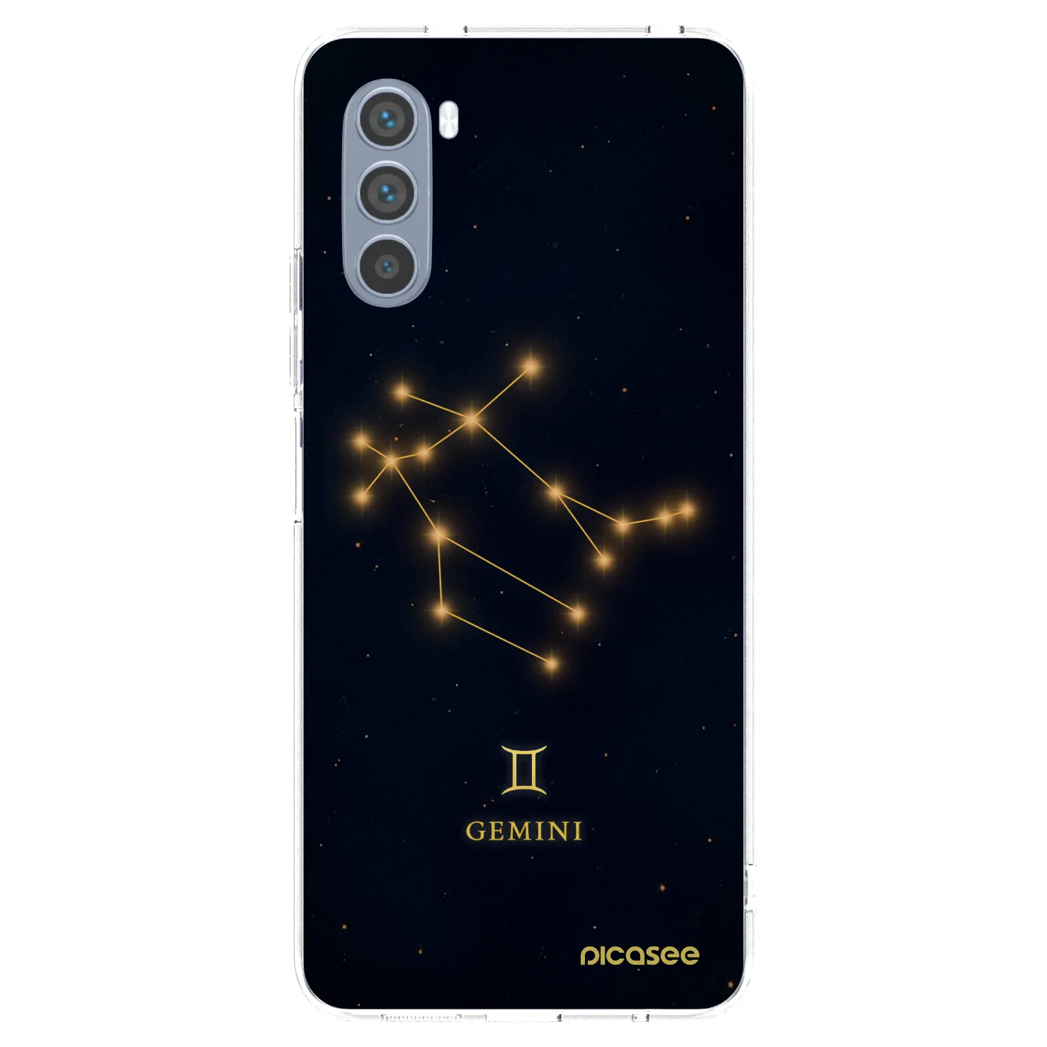Silikónový prehľadný obal pre Motorola Moto G62 - GEMINI
