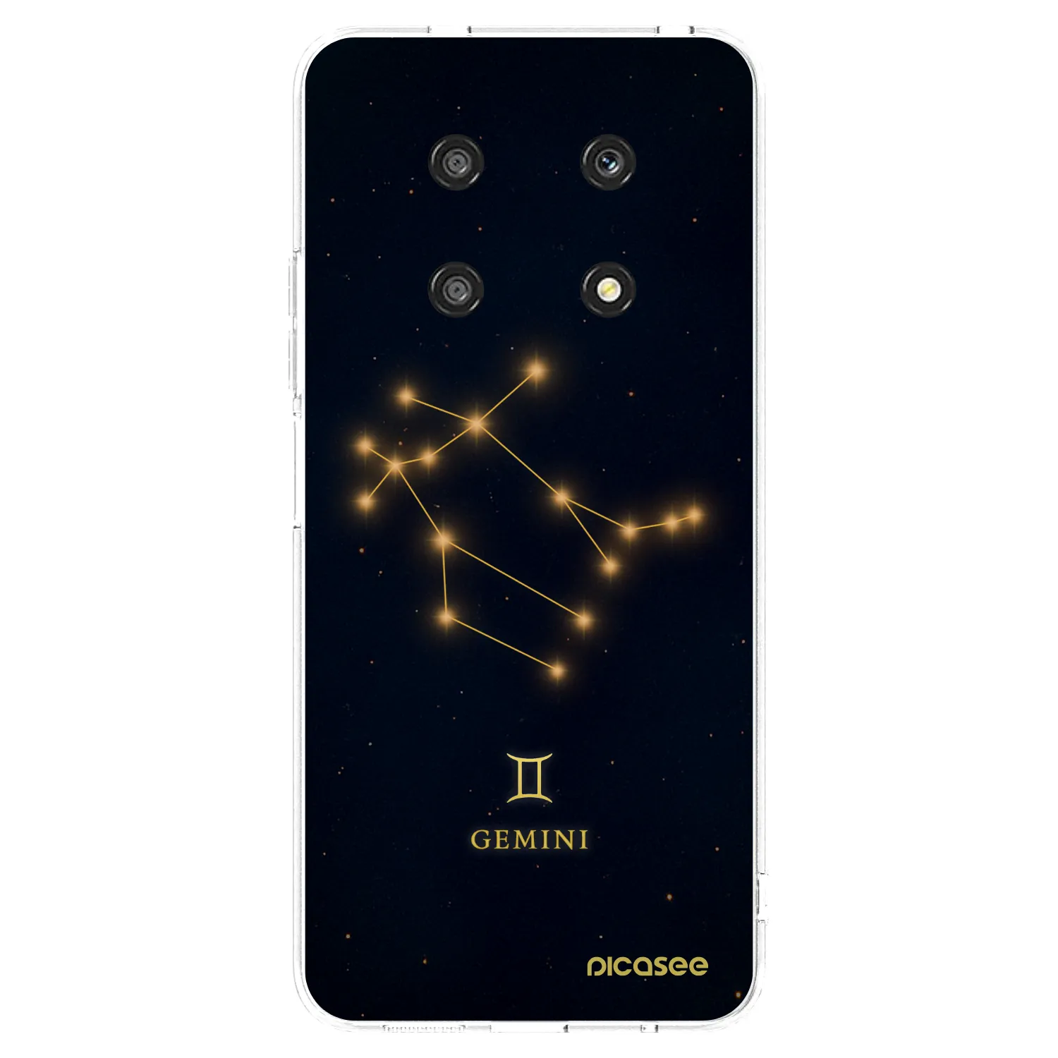 Picasee silikónový prehľadný obal pre Honor Magic4 Lite 5G - GEMINI