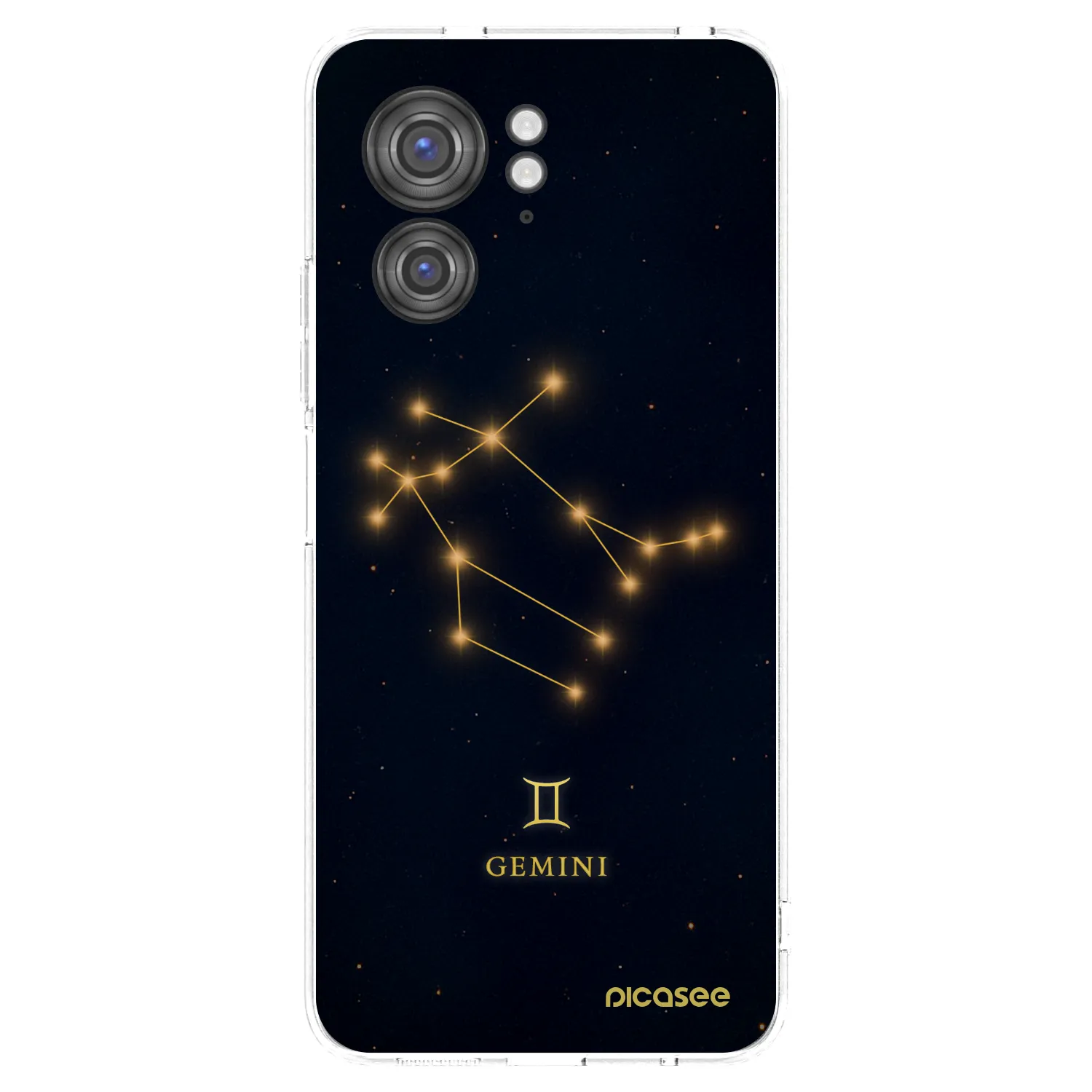 Picasee silikónový prehľadný obal pre Motorola Edge 40 - GEMINI