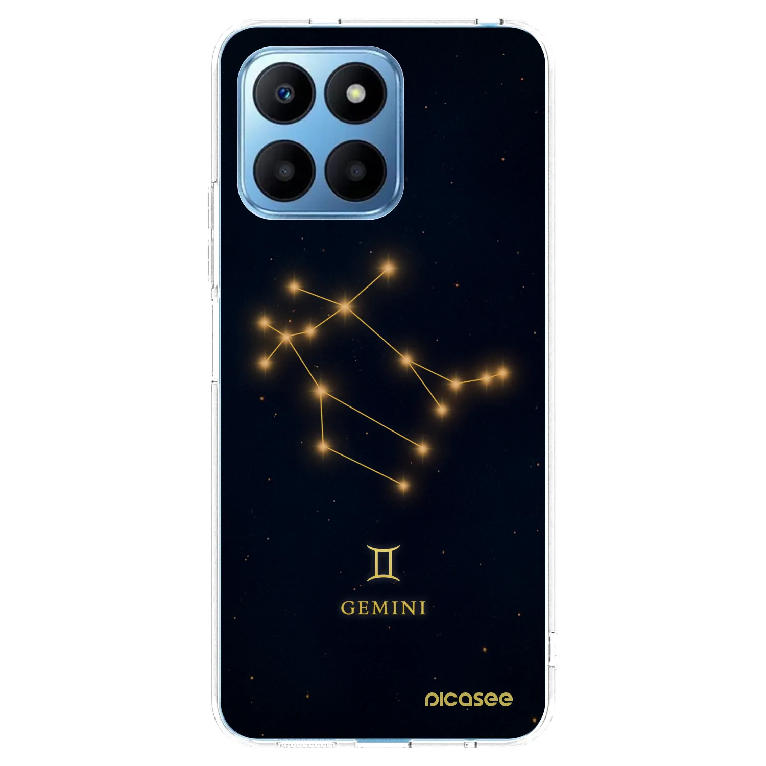 Picasee silikónový prehľadný obal pre Honor 70 Lite - GEMINI