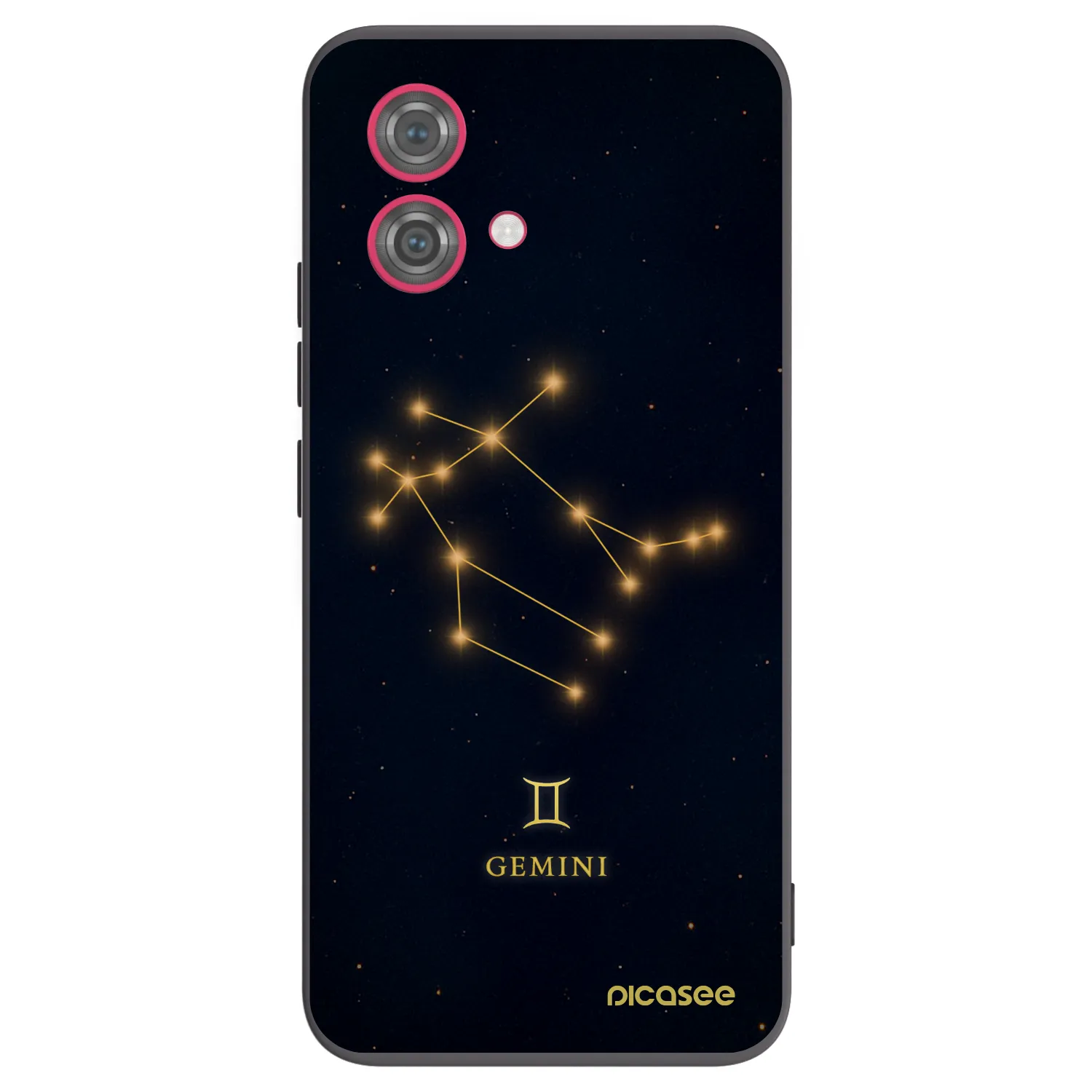 Silikónový čierny obal pre Motorola Moto G84 5G - GEMINI