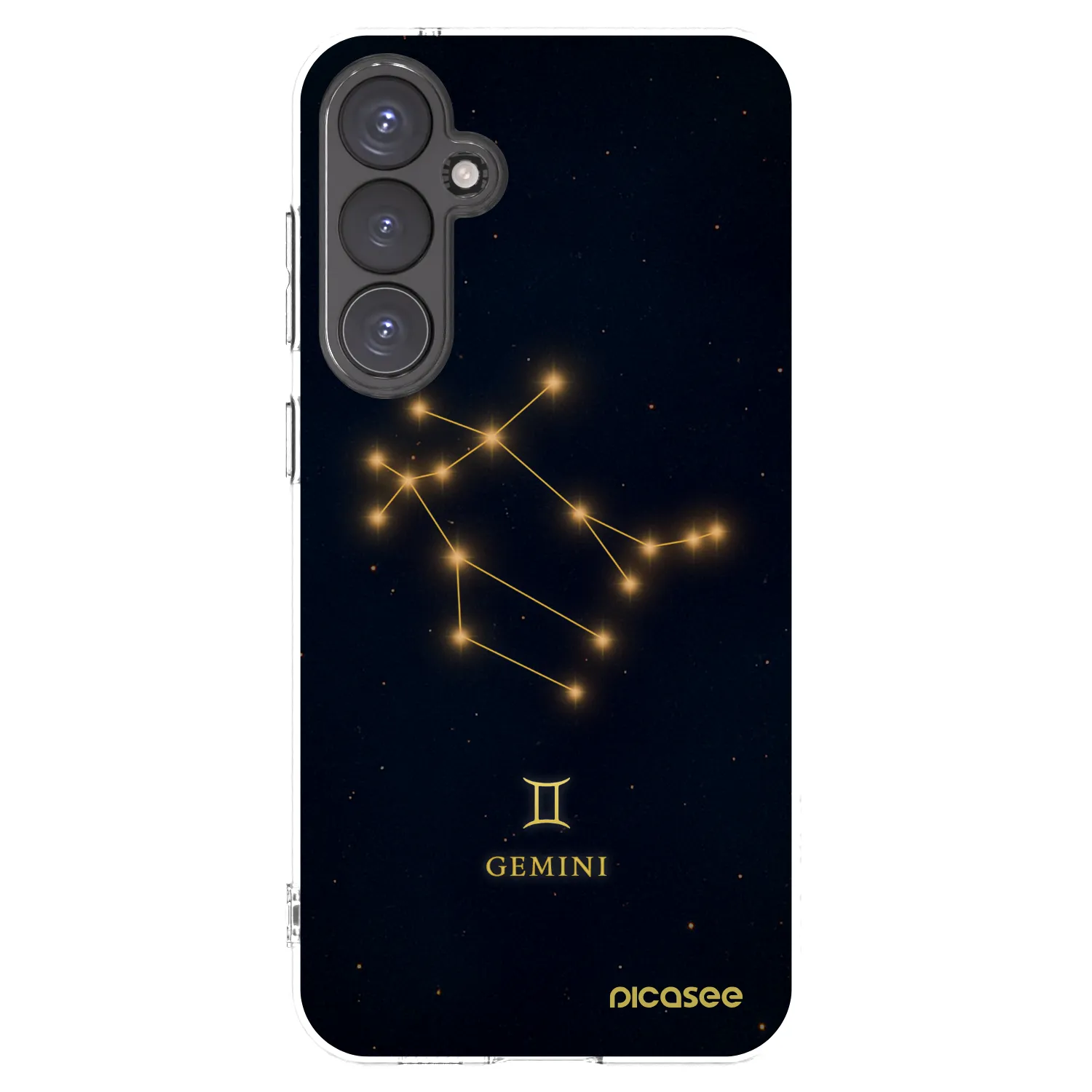 Picasee silikónový prehľadný obal pre Samsung Galaxy S23 FE S711B - GEMINI