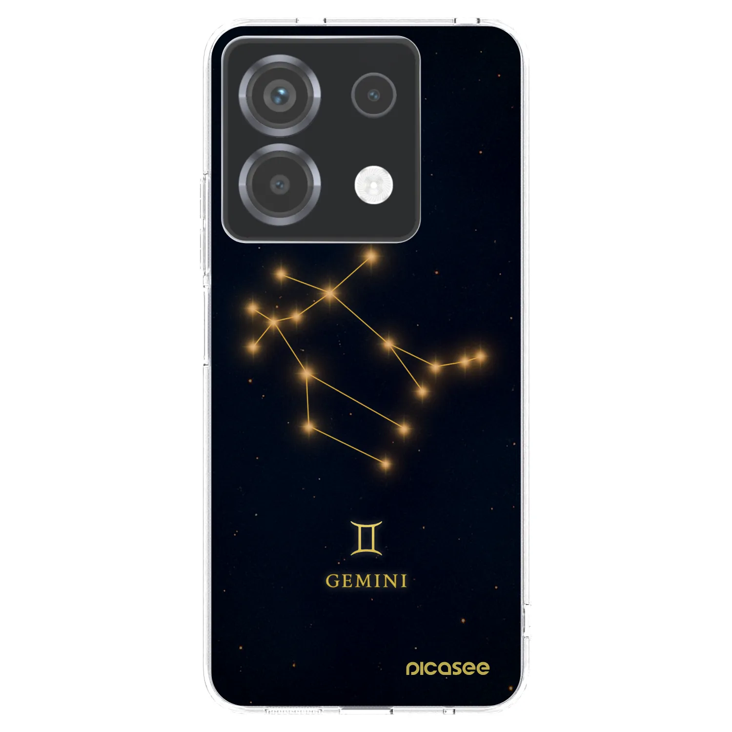 Picasee silikónový prehľadný obal pre Xiaomi Poco X6 - GEMINI