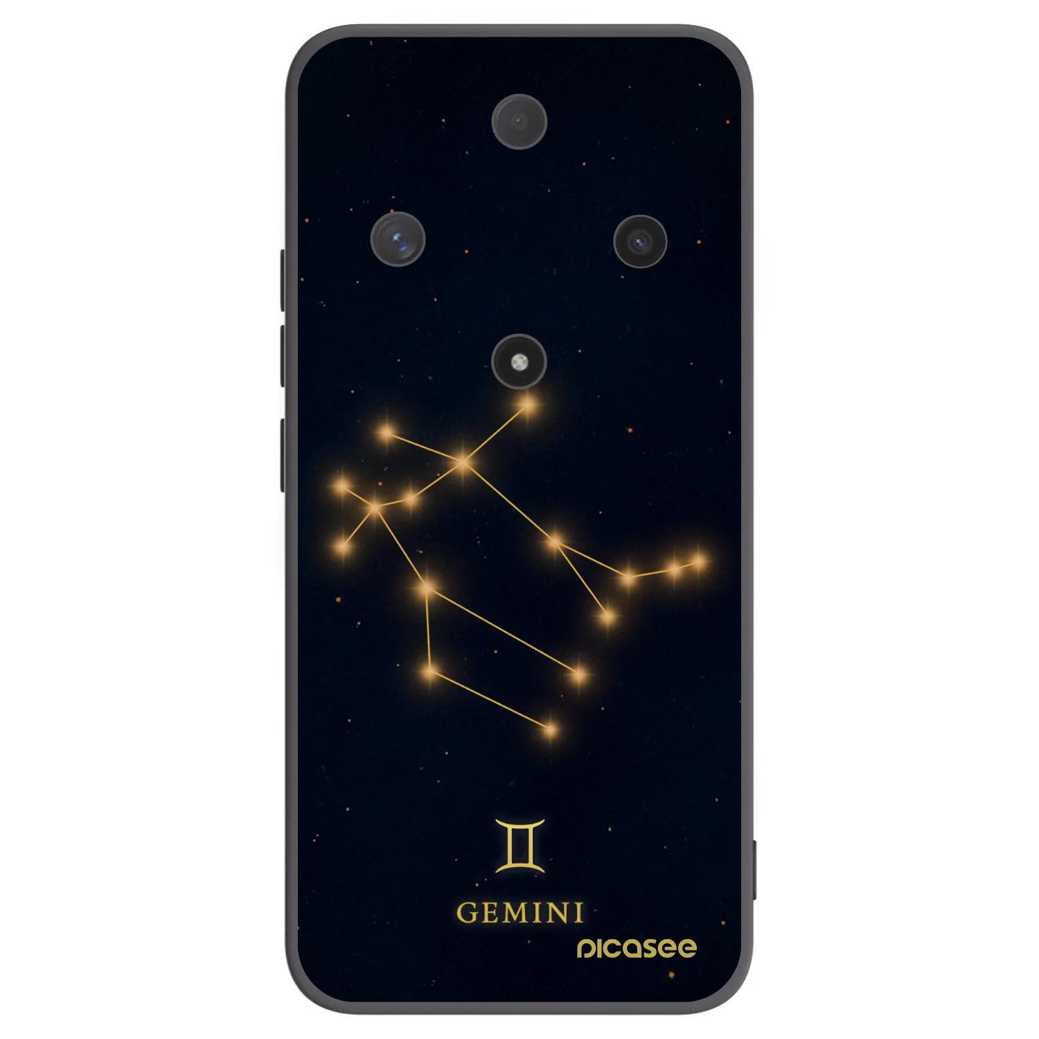 Picasee silikónový čierny obal pre Honor Magic6 Lite 5G - GEMINI