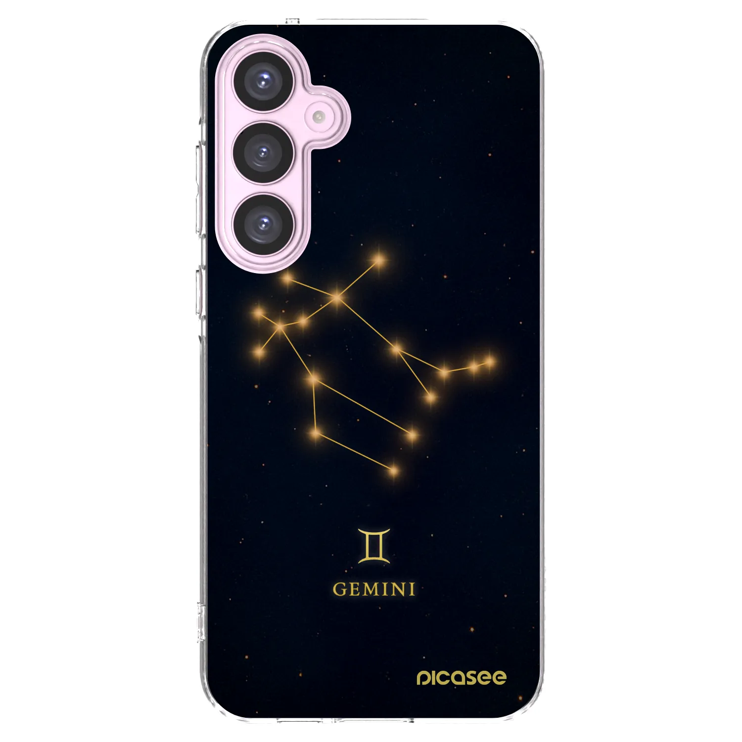Picasee silikónový prehľadný obal pre Samsung Galaxy A55 5G A556B - GEMINI