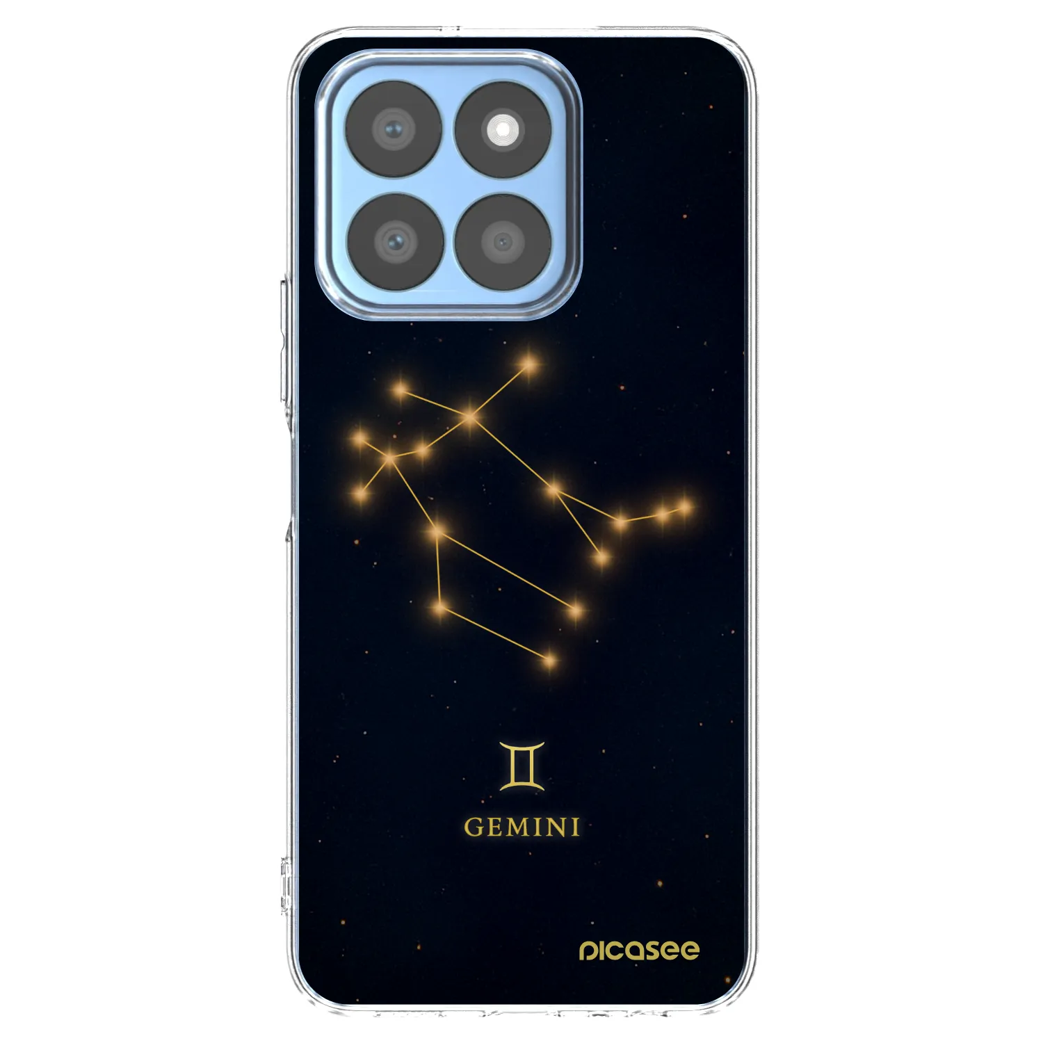 Picasee silikónový prehľadný obal pre Honor X8b - GEMINI
