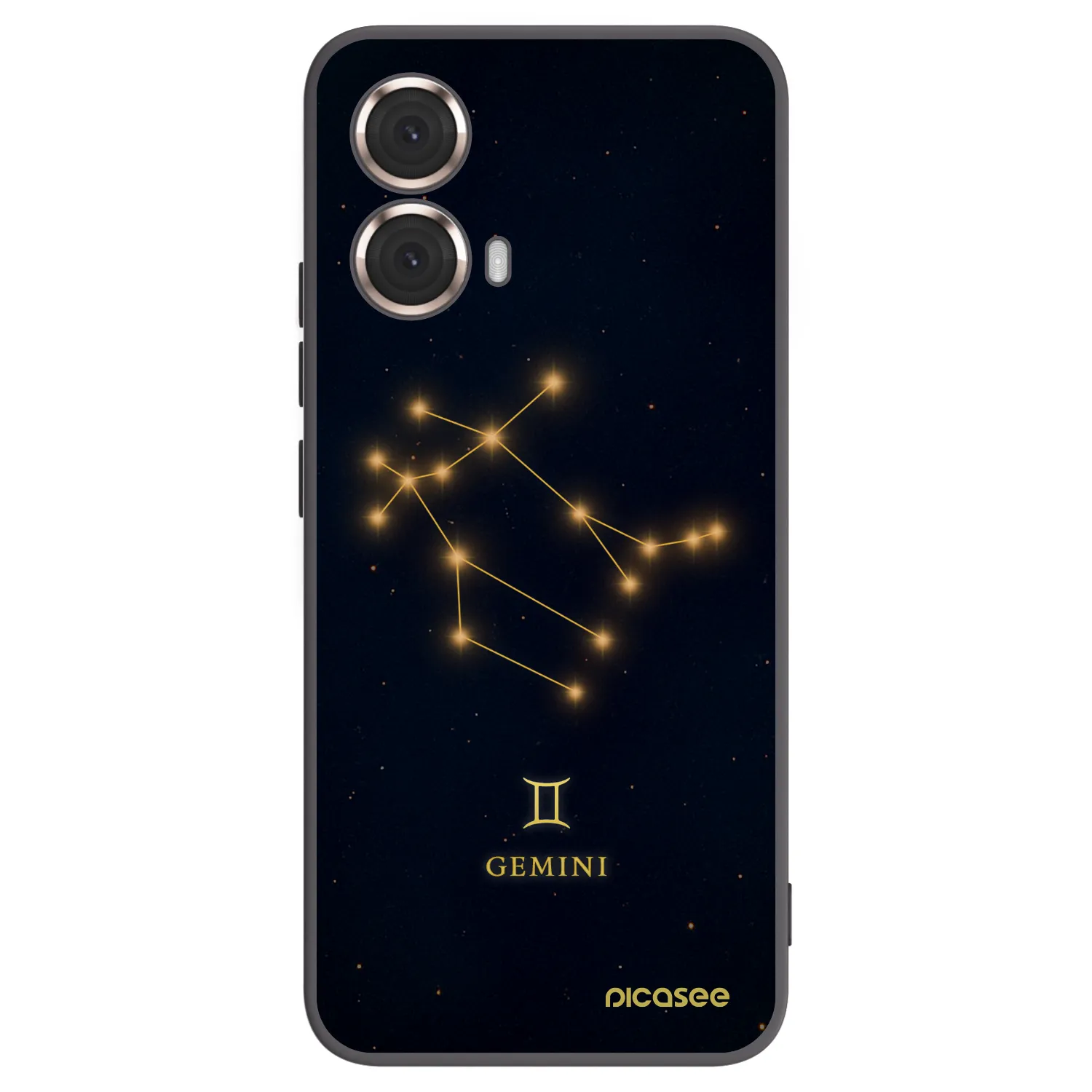 Silikónový čierny obal pre Motorola Moto G85 - GEMINI