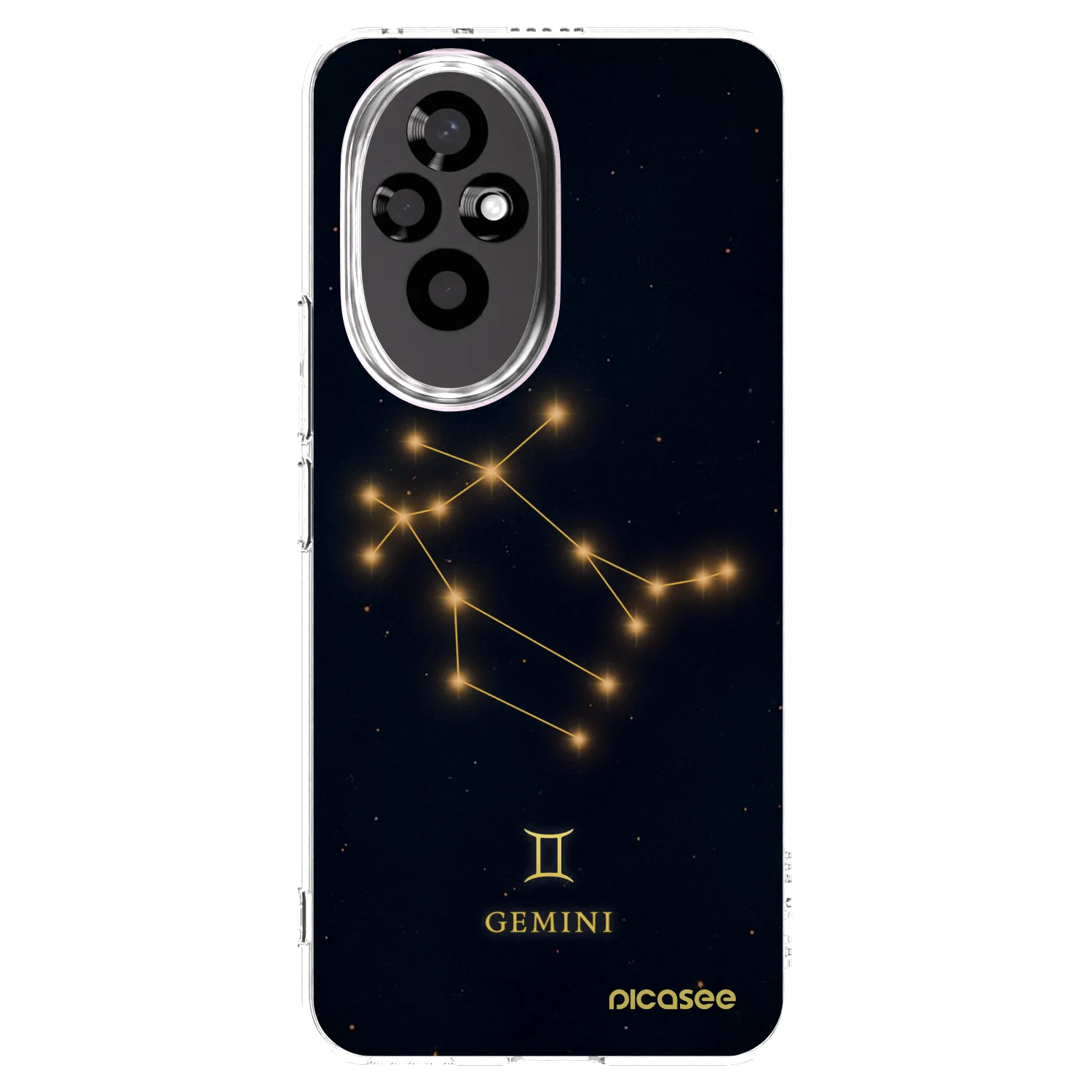 Picasee silikónový prehľadný obal pre Honor 200 Pro 5G - GEMINI