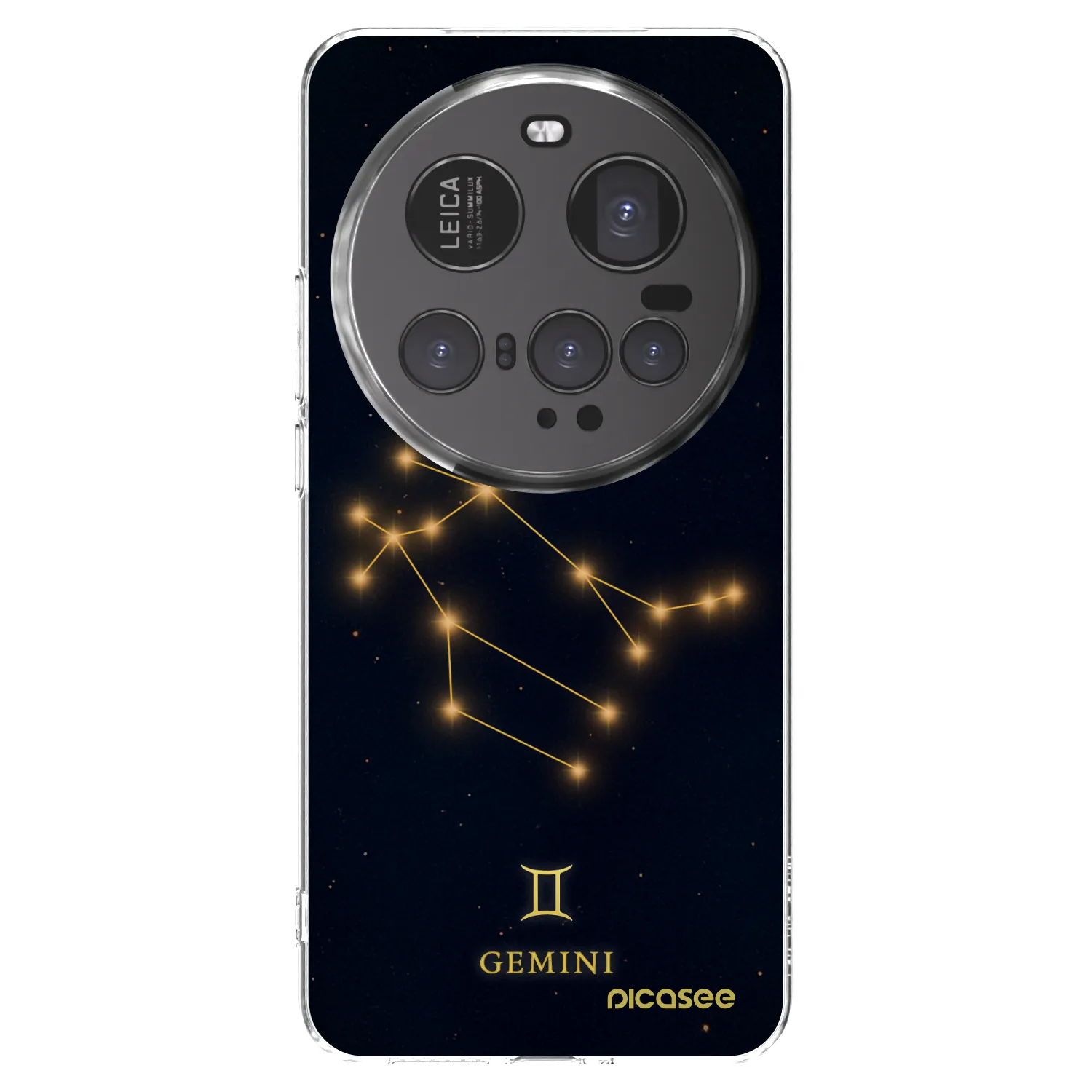 Picasee silikónový prehľadný obal pre Xiaomi 15 Ultra - GEMINI