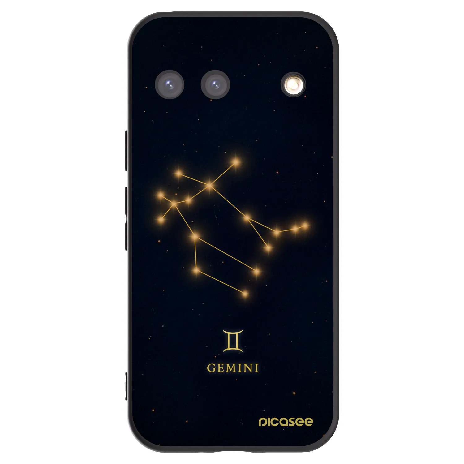 Picasee silikónový čierny obal pre Google Pixel 9 - GEMINI