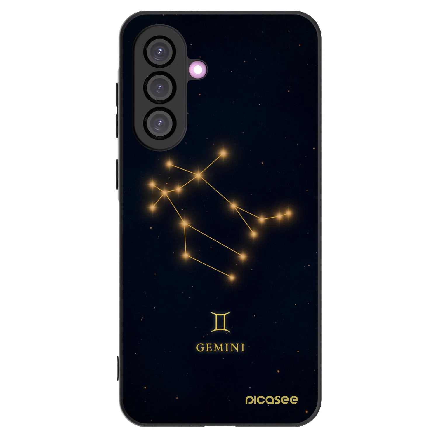 Picasee silikónový čierny obal pre Samsung Galaxy A36 5G - GEMINI