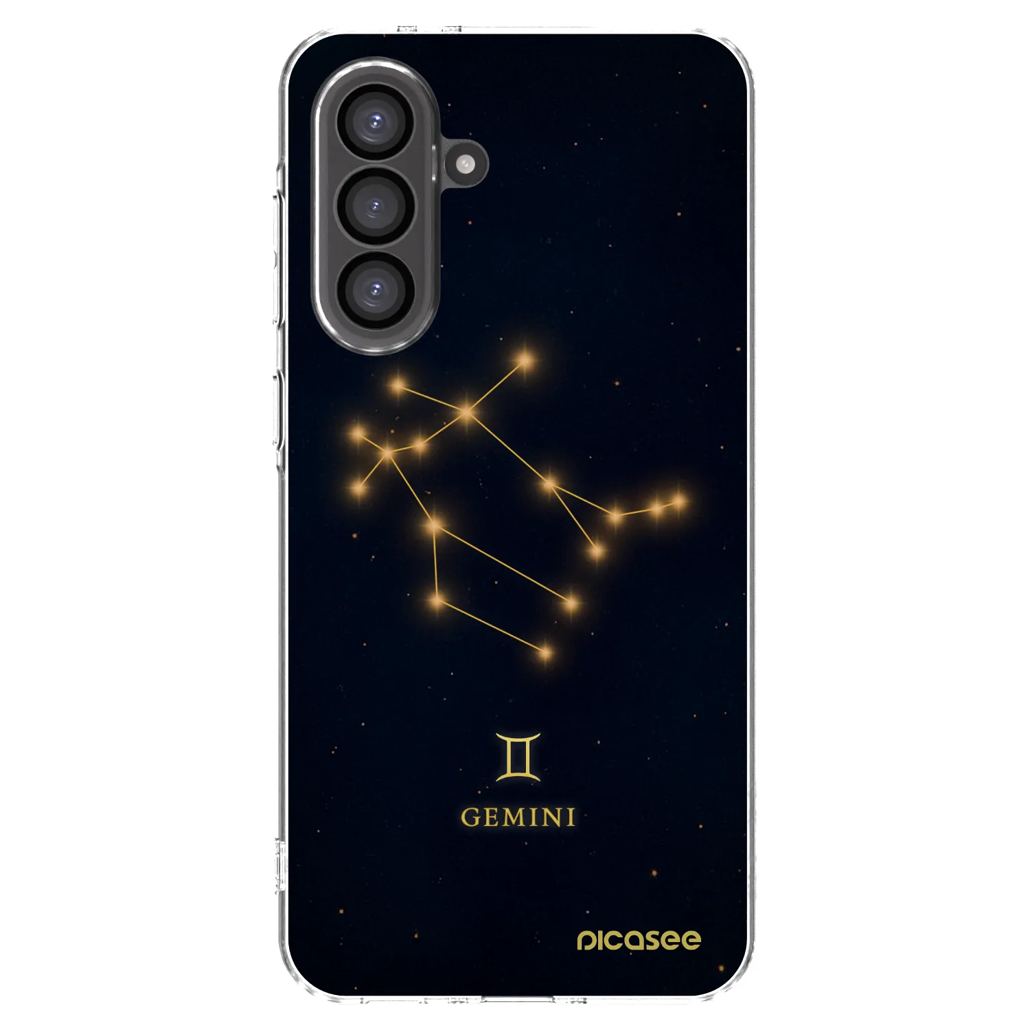 Picasee silikónový prehľadný obal pre Samsung Galaxy A36 5G - GEMINI