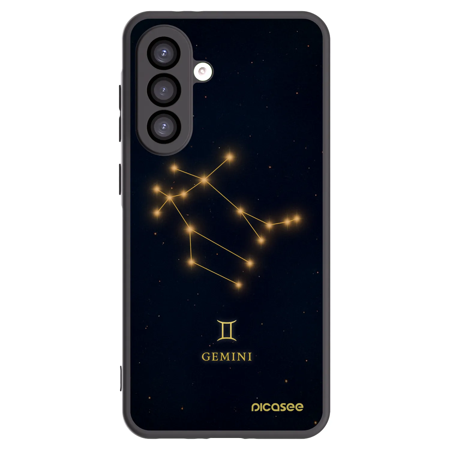 Picasee silikónový čierny obal pre Samsung Galaxy A26 5G A266B - GEMINI