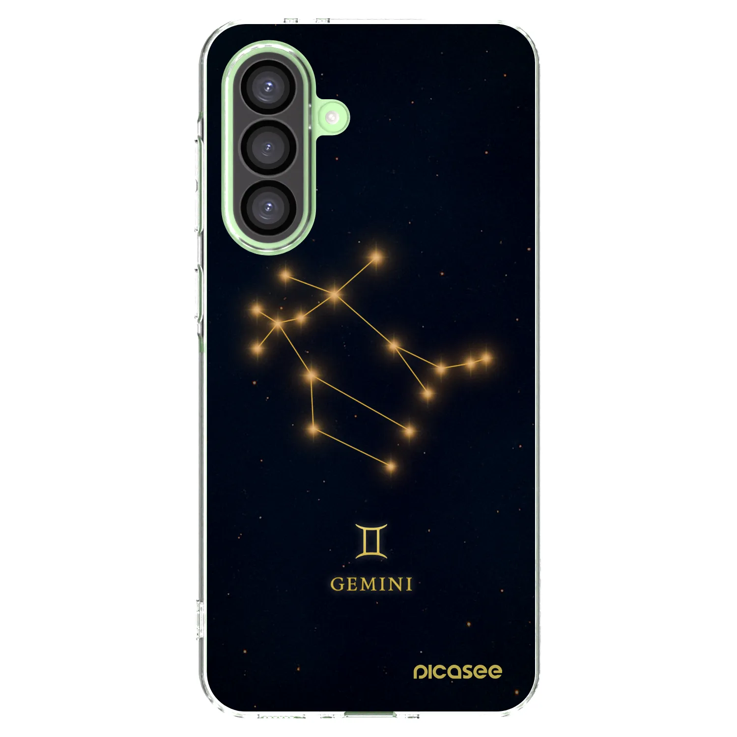 Picasee silikónový prehľadný obal pre Samsung Galaxy A26 5G A266B - GEMINI