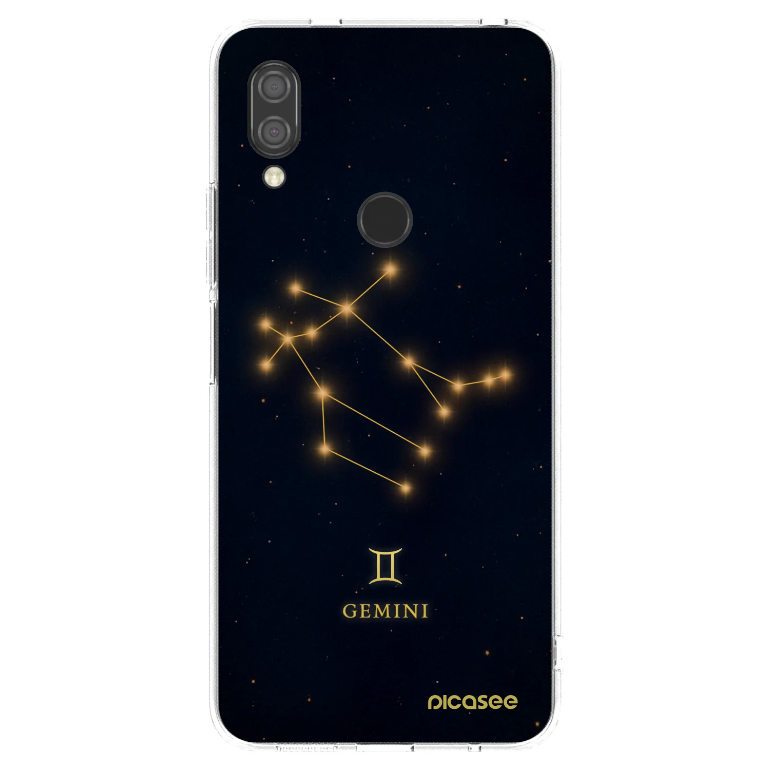 Picasee silikónový prehľadný obal pre Xiaomi Redmi 7 - GEMINI