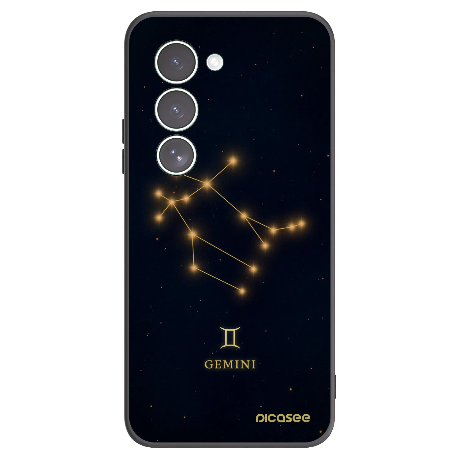 Picasee silikónový čierny obal pre Xiaomi Redmi 15 5G - GEMINI
