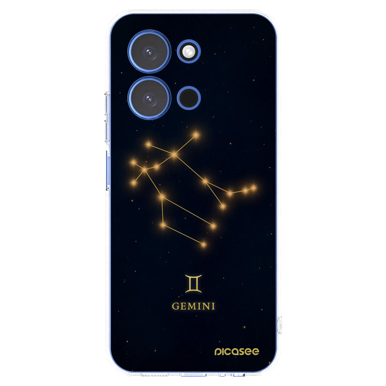 Picasee silikónový prehľadný obal pre Xiaomi Redmi 15C 4G - GEMINI