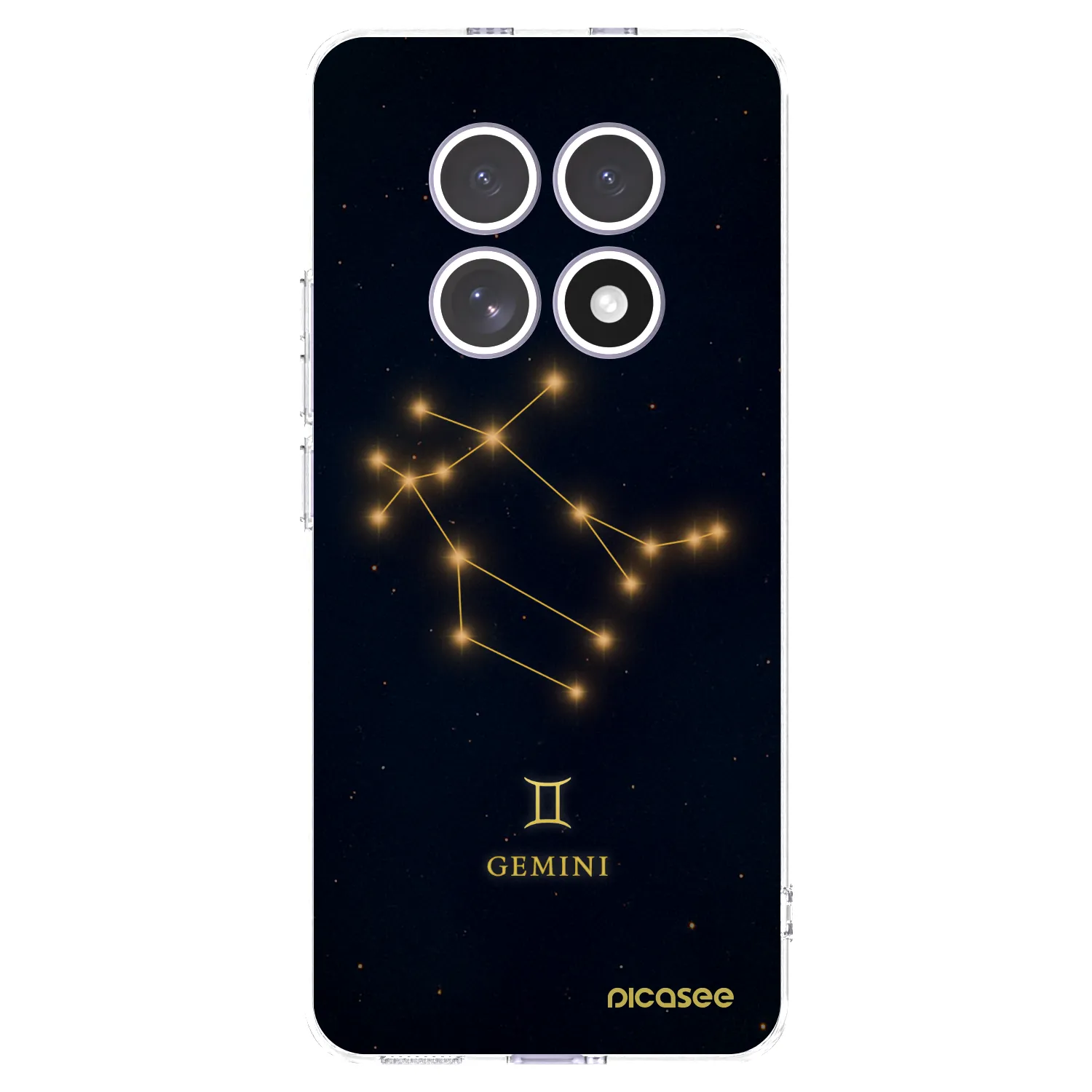 Picasee silikónový prehľadný obal pre Xiaomi Redmi Note 15 - GEMINI