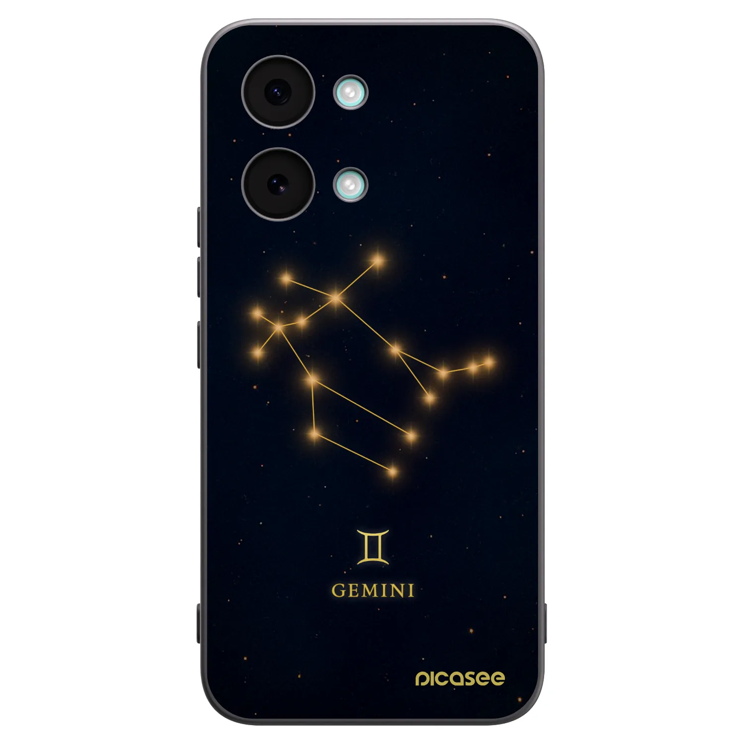 Picasee silikónový čierny obal pre Xiaomi Poco X8 Pro Max - GEMINI